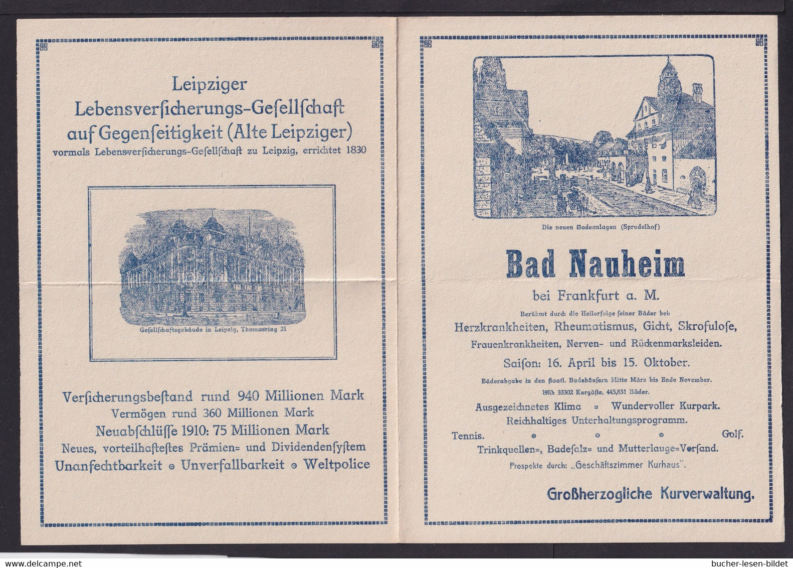 5 Pf. Privat Ganzsache Mit Dazugehörigem Einlagebogen ".. Bad Nauheim.. Badesalz....." - Ungebraucht - Minerals