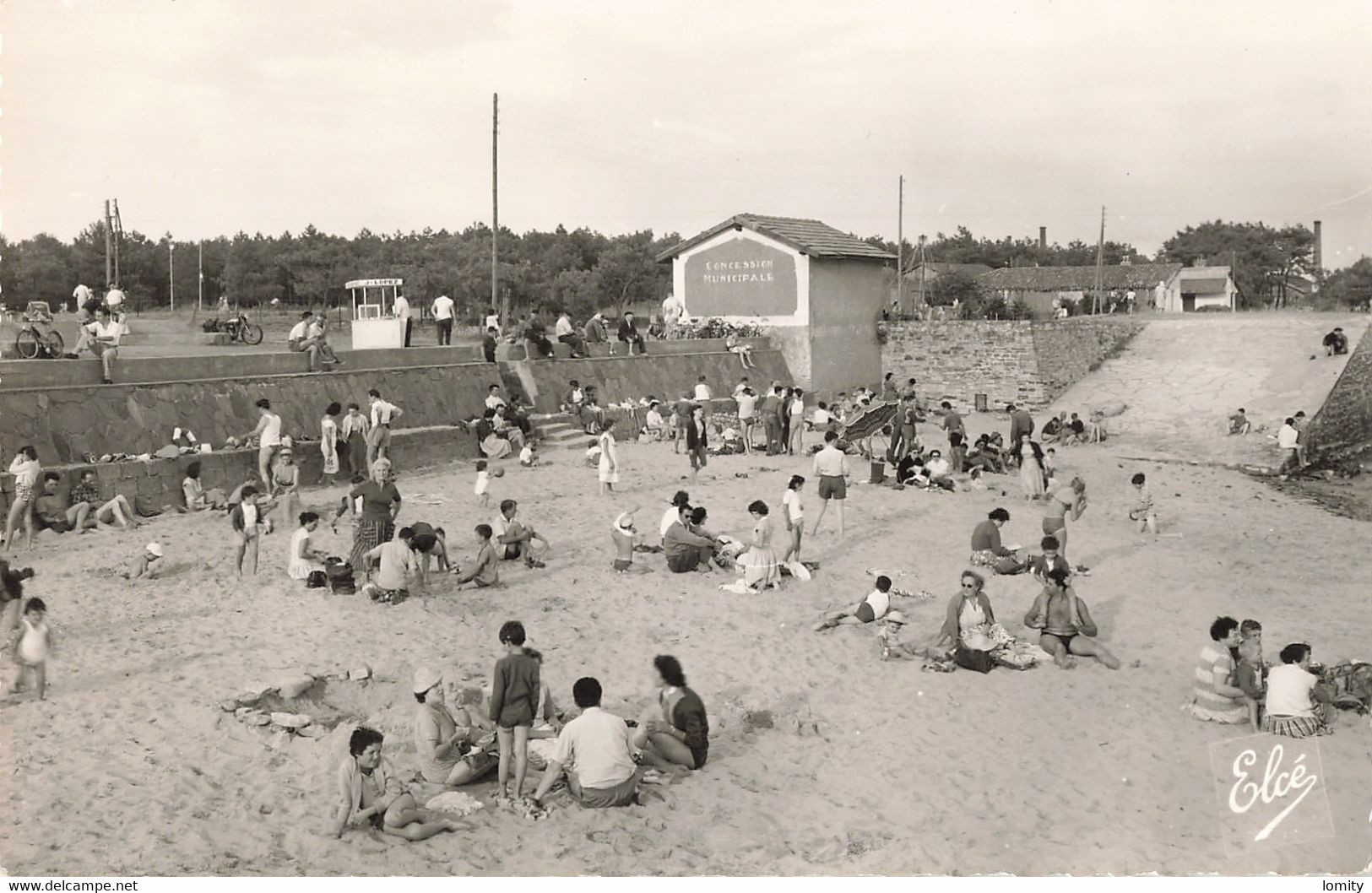 64 Le Boucau Arrivée à La Plage CPSM PF - Boucau