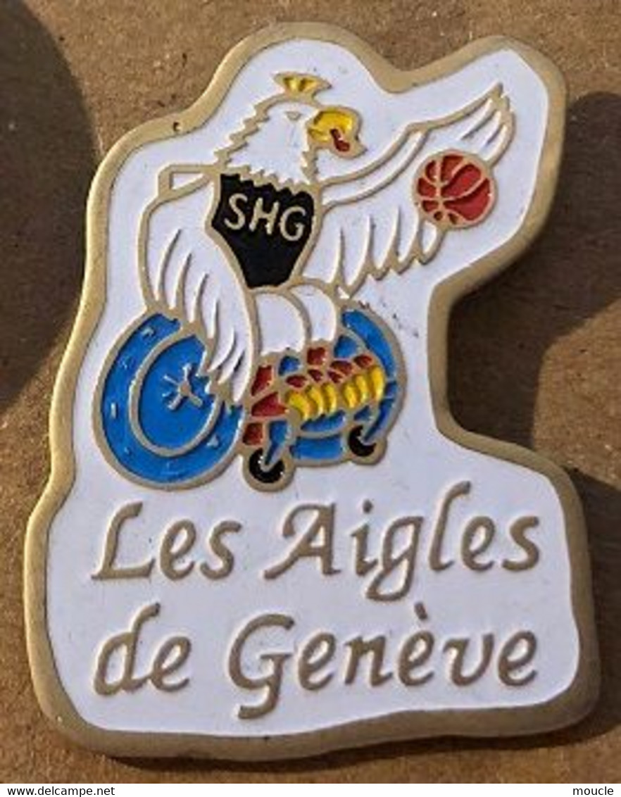 BASKETBALL EN FAUTEUIL ROULANT - LES AIGLES DE GENEVE - SHG - EAGLES TO GENEVA - SUISSE - SWITZERLAND - HANDISPORT -(28) - Basketbal