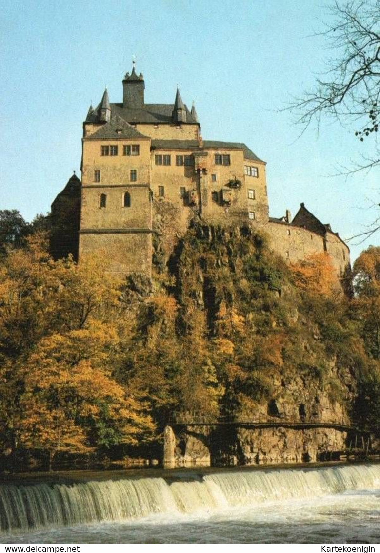 AK -  Burg Kriebstein , Kreis Hainichen - Hainichen