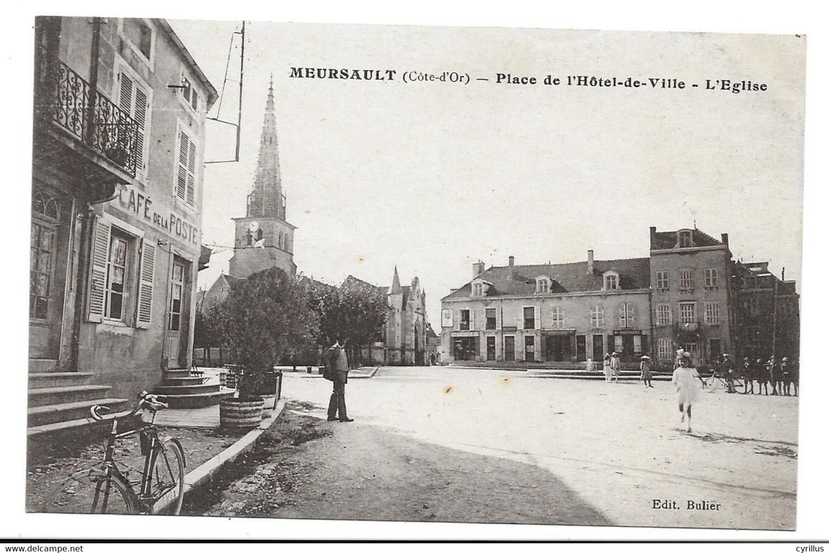 21 - MEURSAULT - PLACE DE L'HOTEL DE VILLE - Meursault