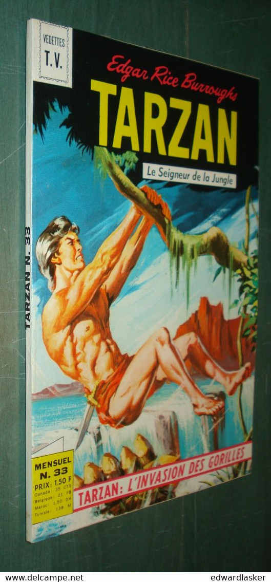 TARZAN "Vedettes TV" N°33 - Sagedition 1970 - Proche Neuf - Tarzan