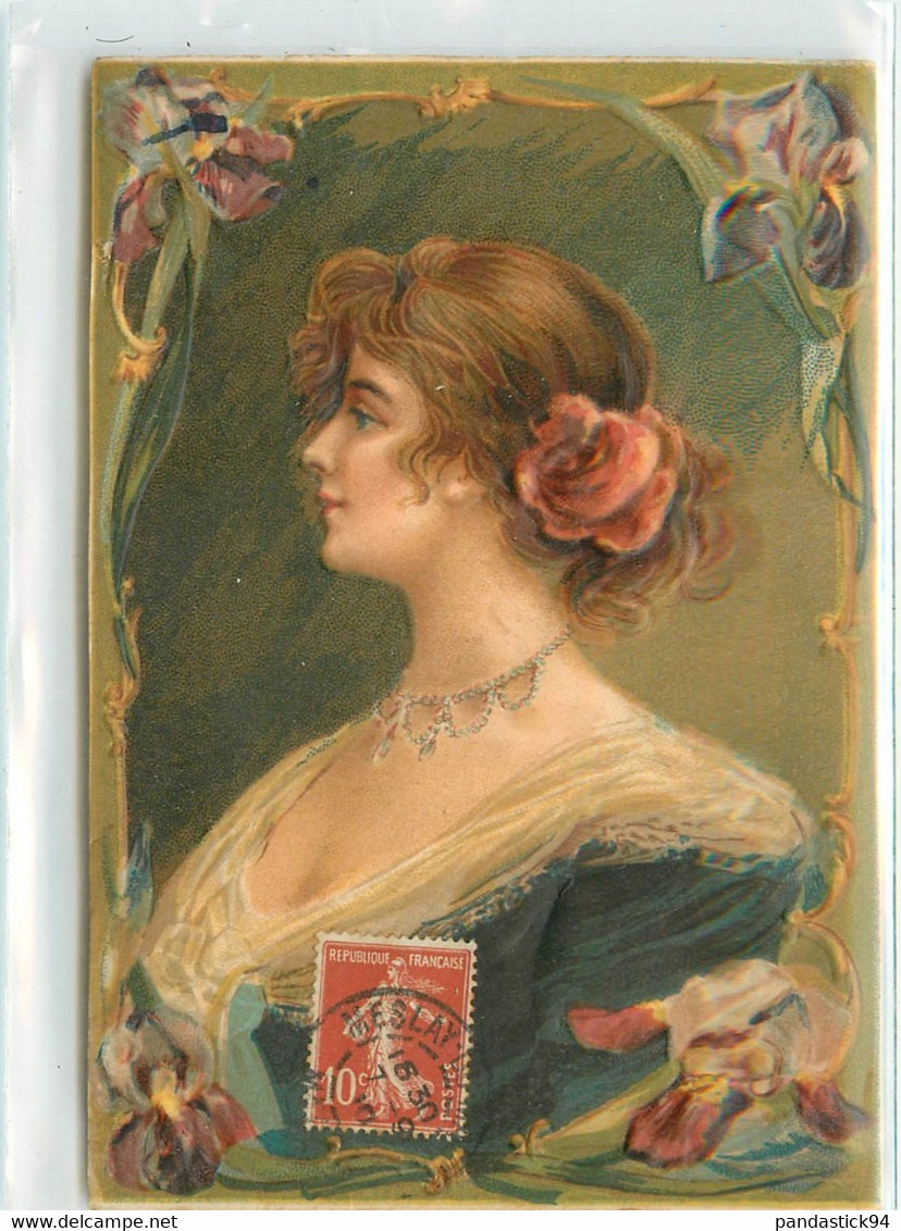 CPA Thèmes Fantaisies GAUFREE 1910 JOLIE DAME  VOIR IMAGES - Other & Unclassified