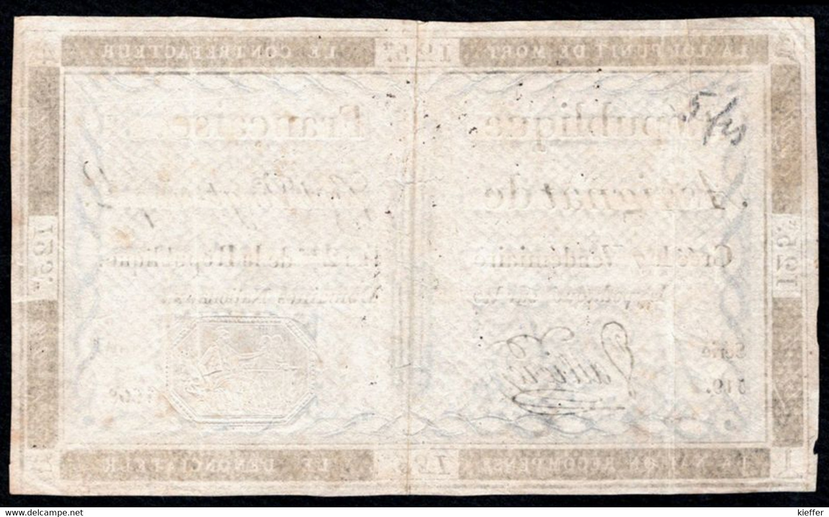 Assignat 125 Livres - 28.09.1793 - TTB+ - Assignate