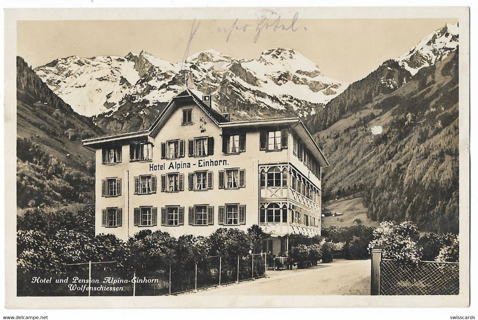WOLFENSCHIESSEN: Hotel Alpina 1928 - Wolfenschiessen