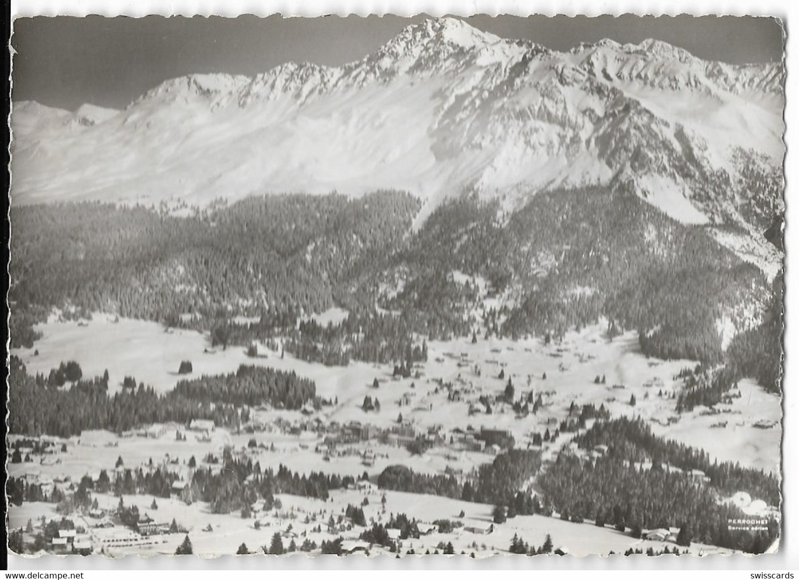 Mit Dem Flugzeug über... LENZERHEIDE 1964 - Lantsch/Lenz