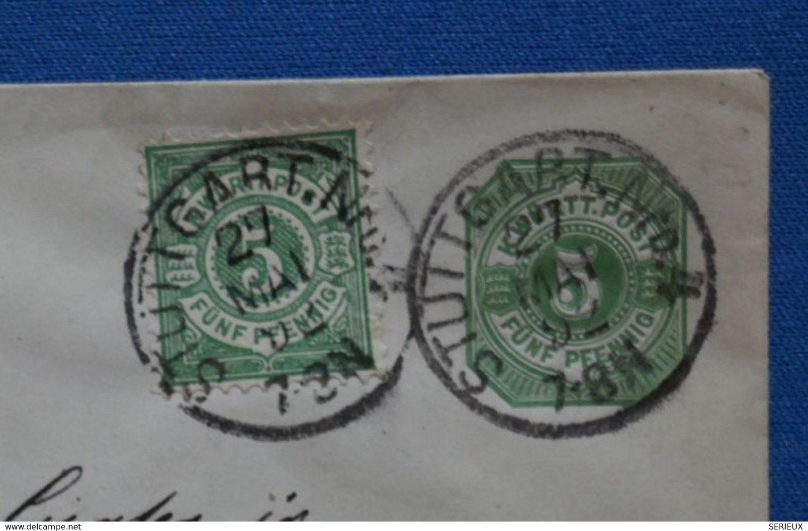 U19 WUTTENBERG BELLE LETTRE RARE 1892 STUTTGART POUR LIENZ+ AFFRANCHISSEMENT INTERESSANT - Postal  Stationery