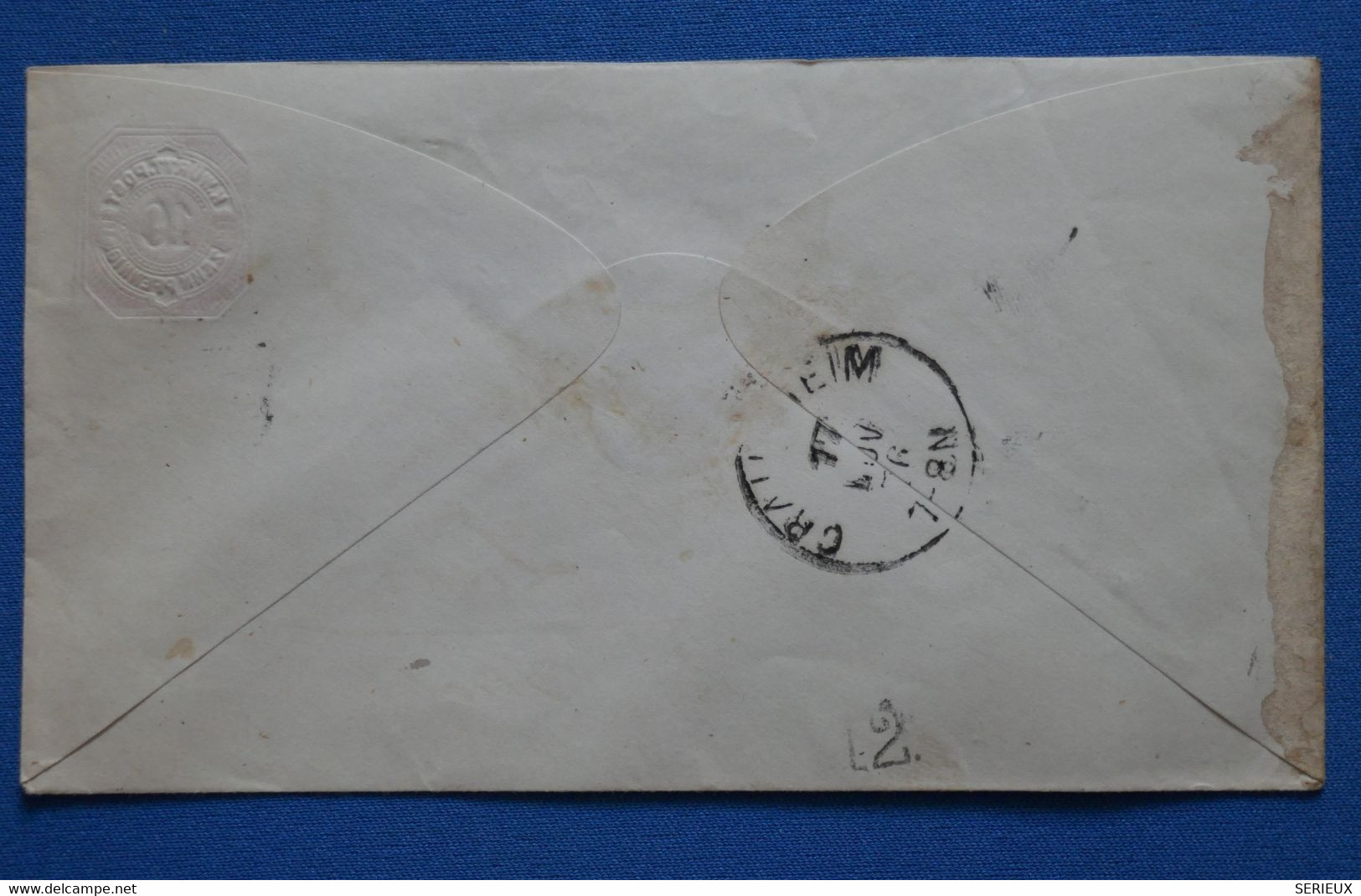 U19 WUTTENBERG BELLE LETTRE RARE 1880 POUR STUTTGART + AFFRANCHISSEMENT INTERESSANT - Postal  Stationery