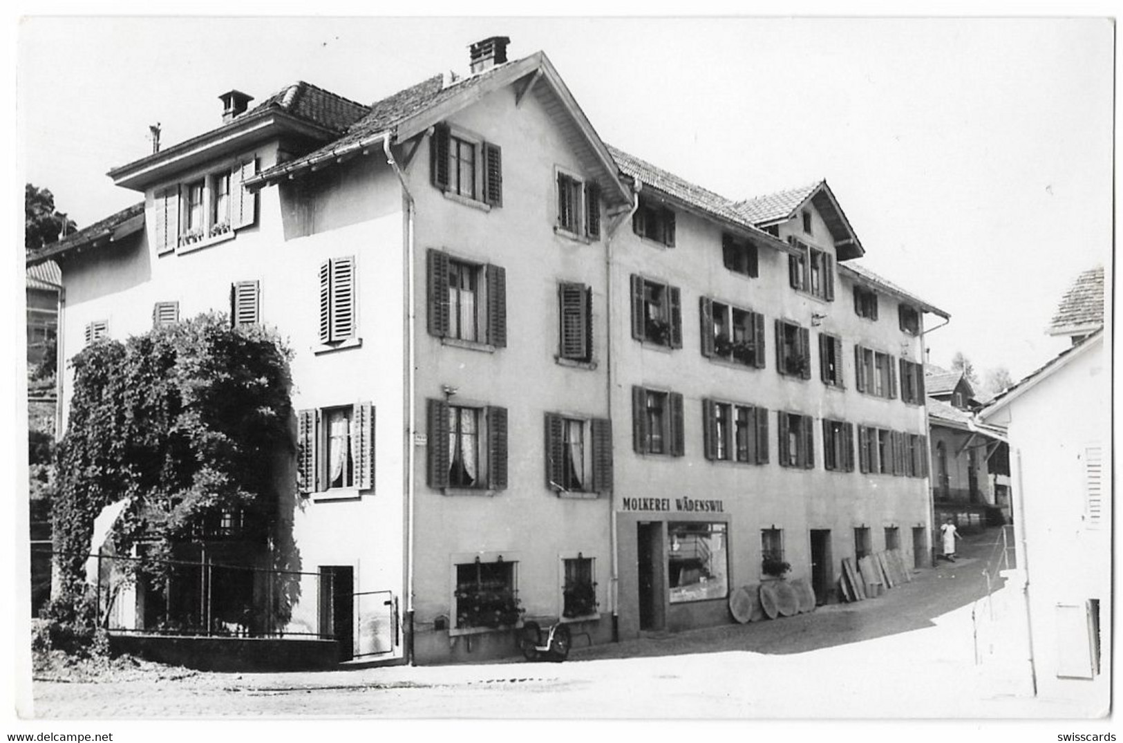 WÄDENSWIL: Echt-Foto-AK Molkerei ~1935 - Wädenswil