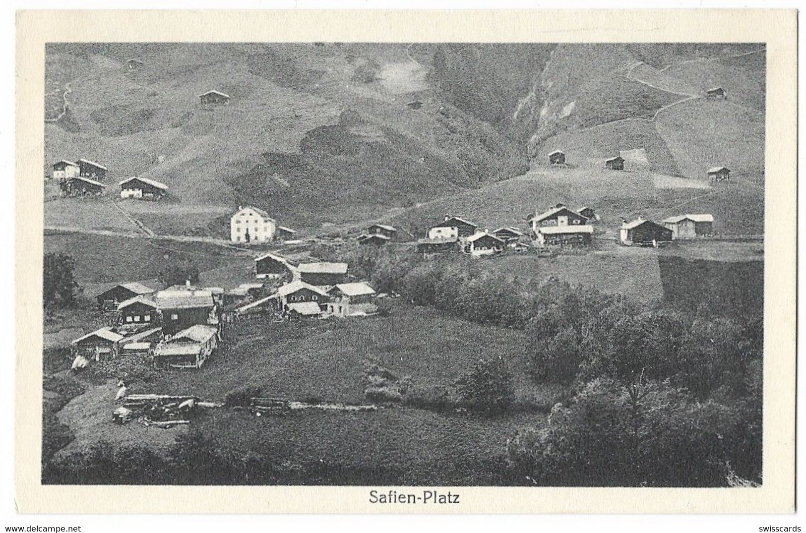 SAFIEN-PLATZ 1930 - Safien