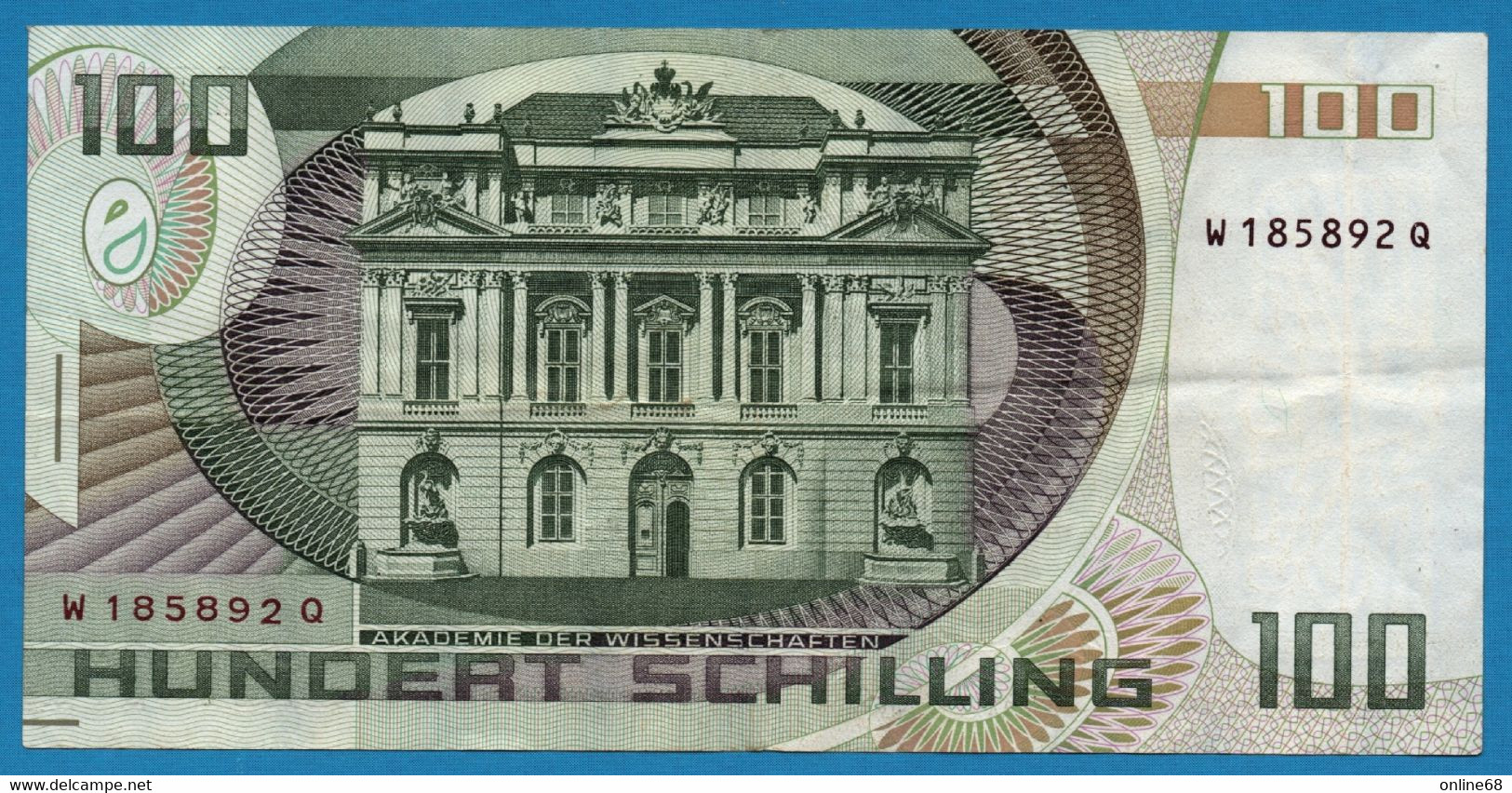 AUSTRIA 100 Schilling 02.01.1984 # W185892Q  P# 150 Eugen Böhm Von Bawerk Oesterreichische Nationalbank - Austria