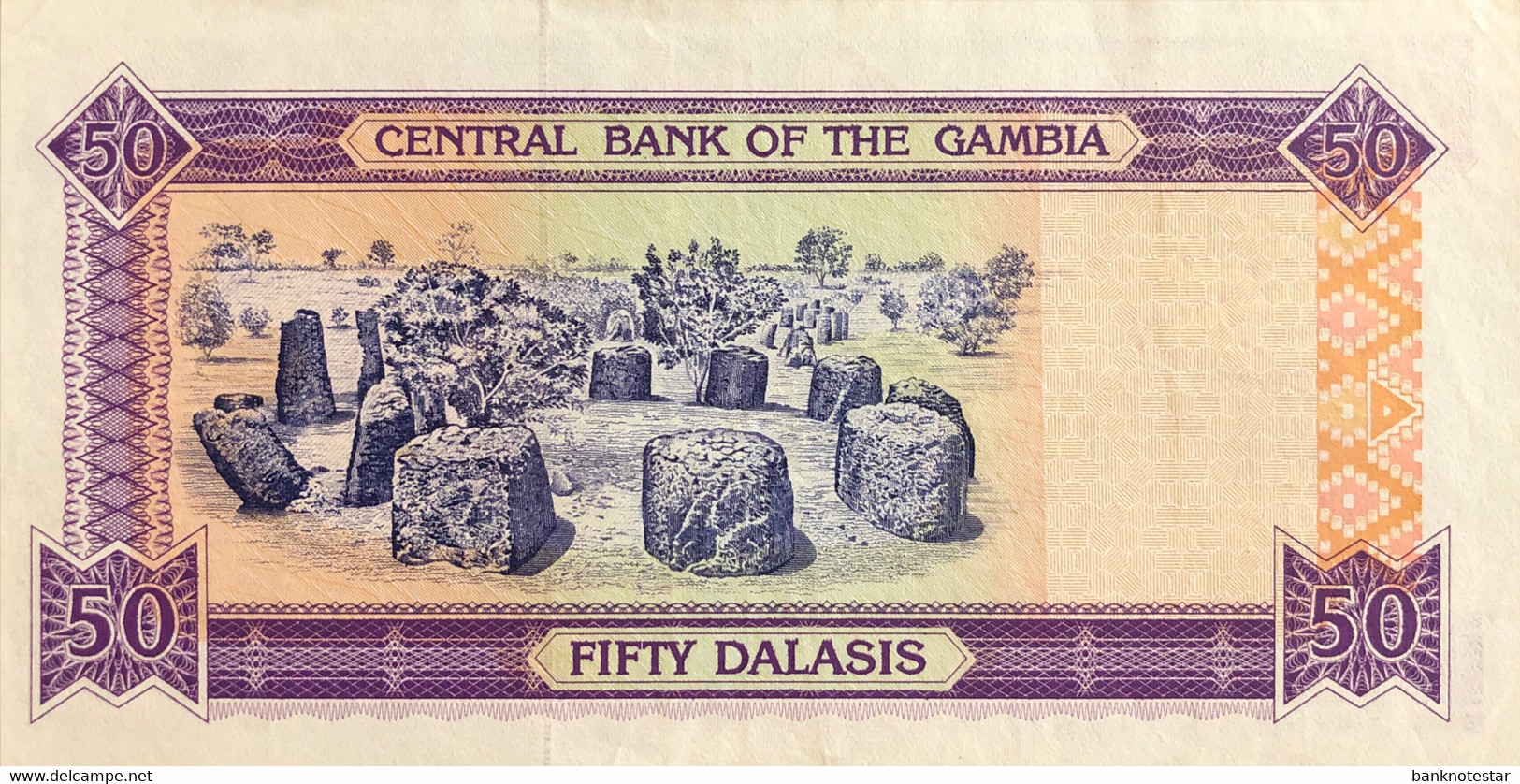 Gambia 50 Dalasis, P-19 (1996) - Extremely Fine - Gambia