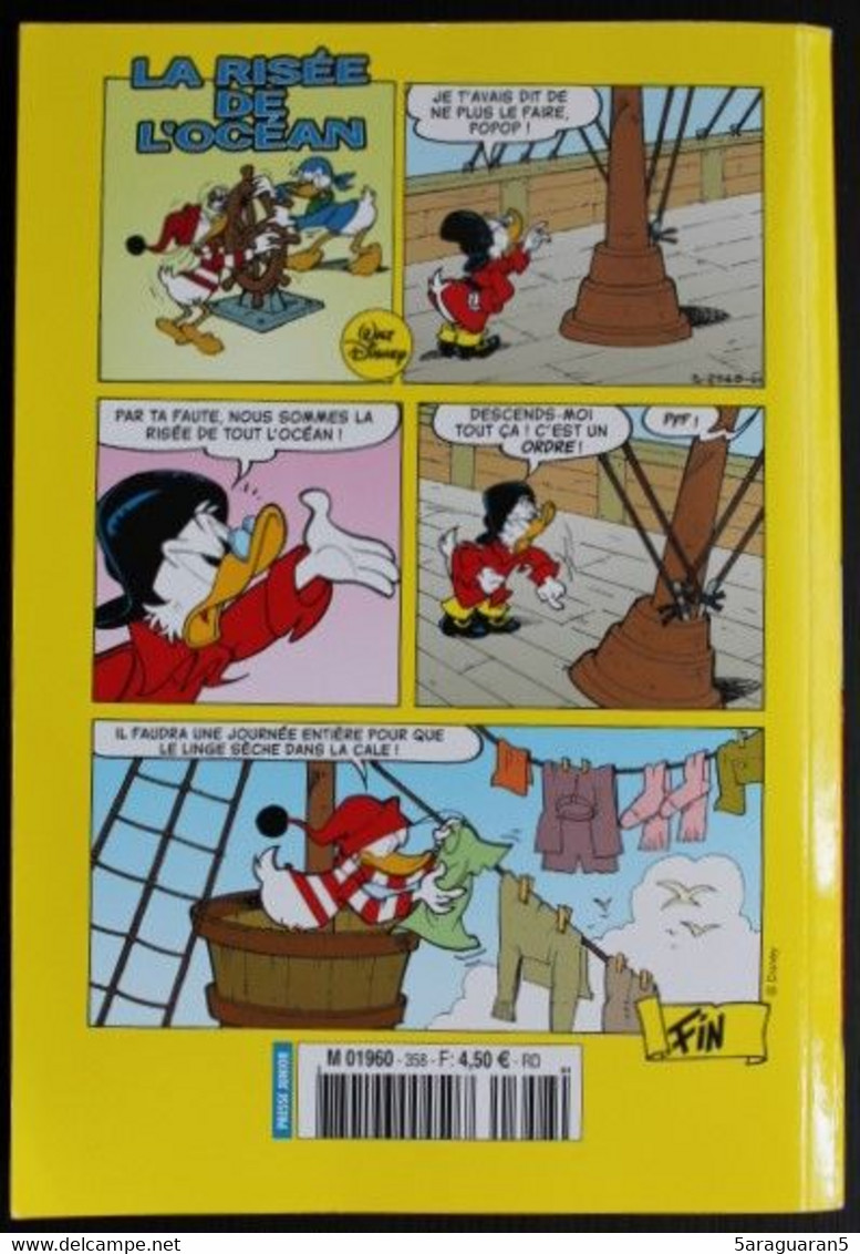 MAGAZINE BD MICKEY PARADE GEANT - N° 358 - Rapetou Des Caraïbes - Spécial Pirates - Mickey Parade