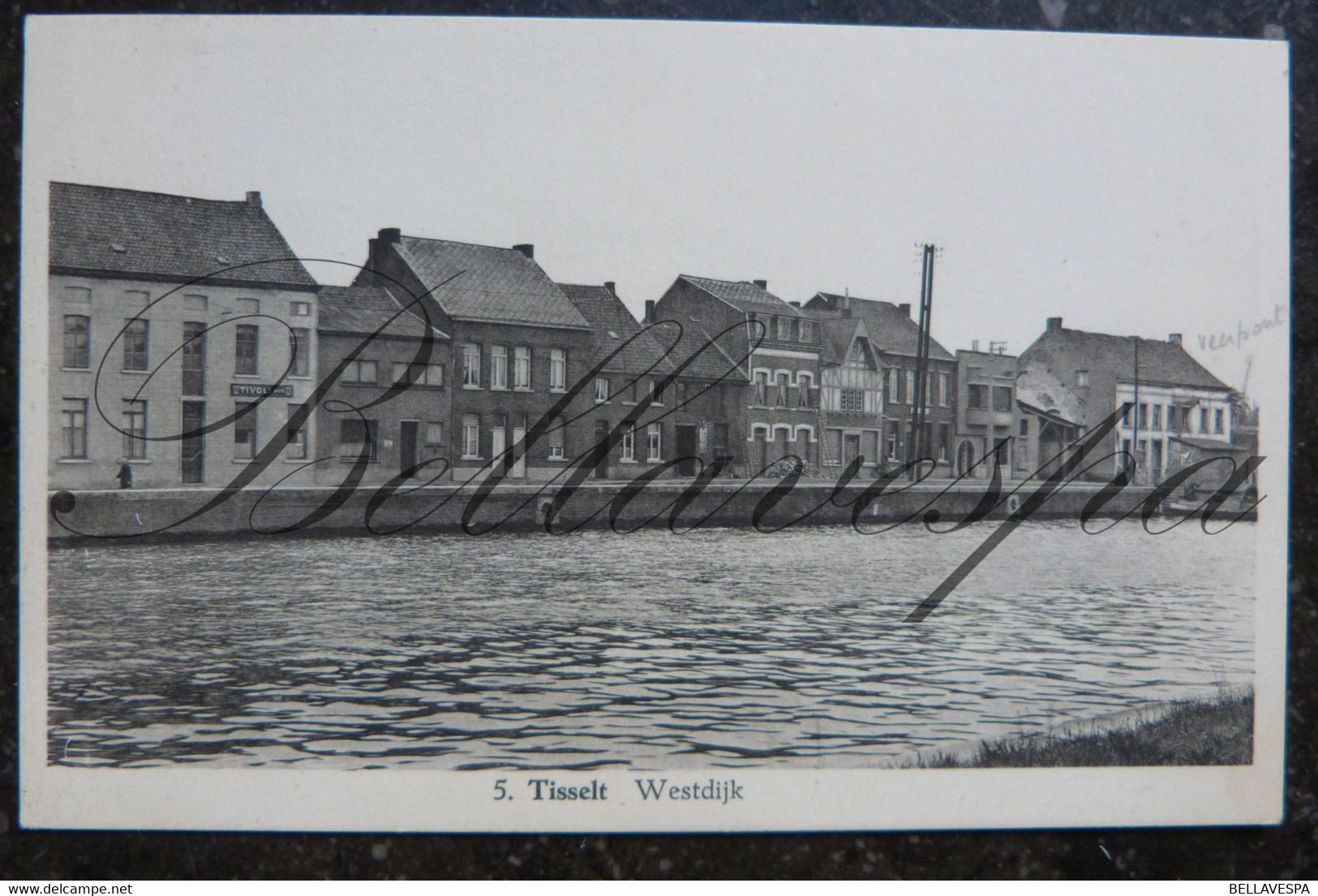 Tisselt Westdijk. Willebroekse Vaart. Kanaal Canal - Bornem