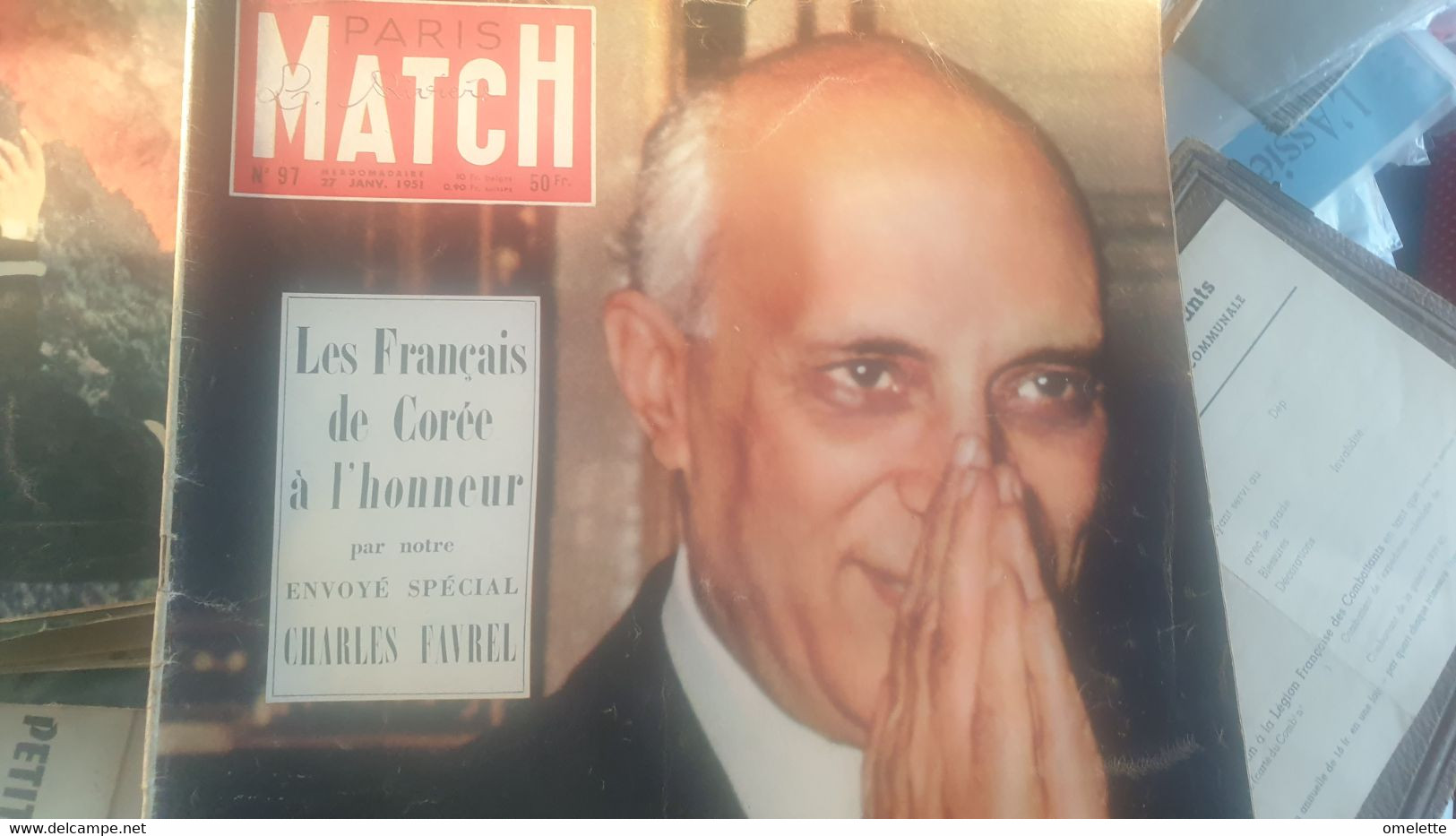 MATCH 51/NEHRU/GUERRE COREE BENJAMIN LILLE /CATHERINE ANOUILH /DESSINATEUR DON /OREILLER GANT PERRIN - Casa & Decorazione