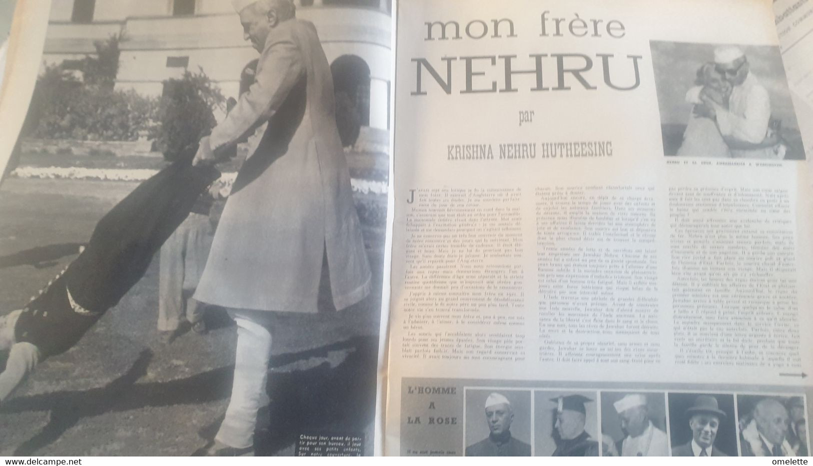 MATCH 51/NEHRU/GUERRE COREE BENJAMIN LILLE /CATHERINE ANOUILH /DESSINATEUR DON /OREILLER GANT PERRIN - Casa & Decorazione