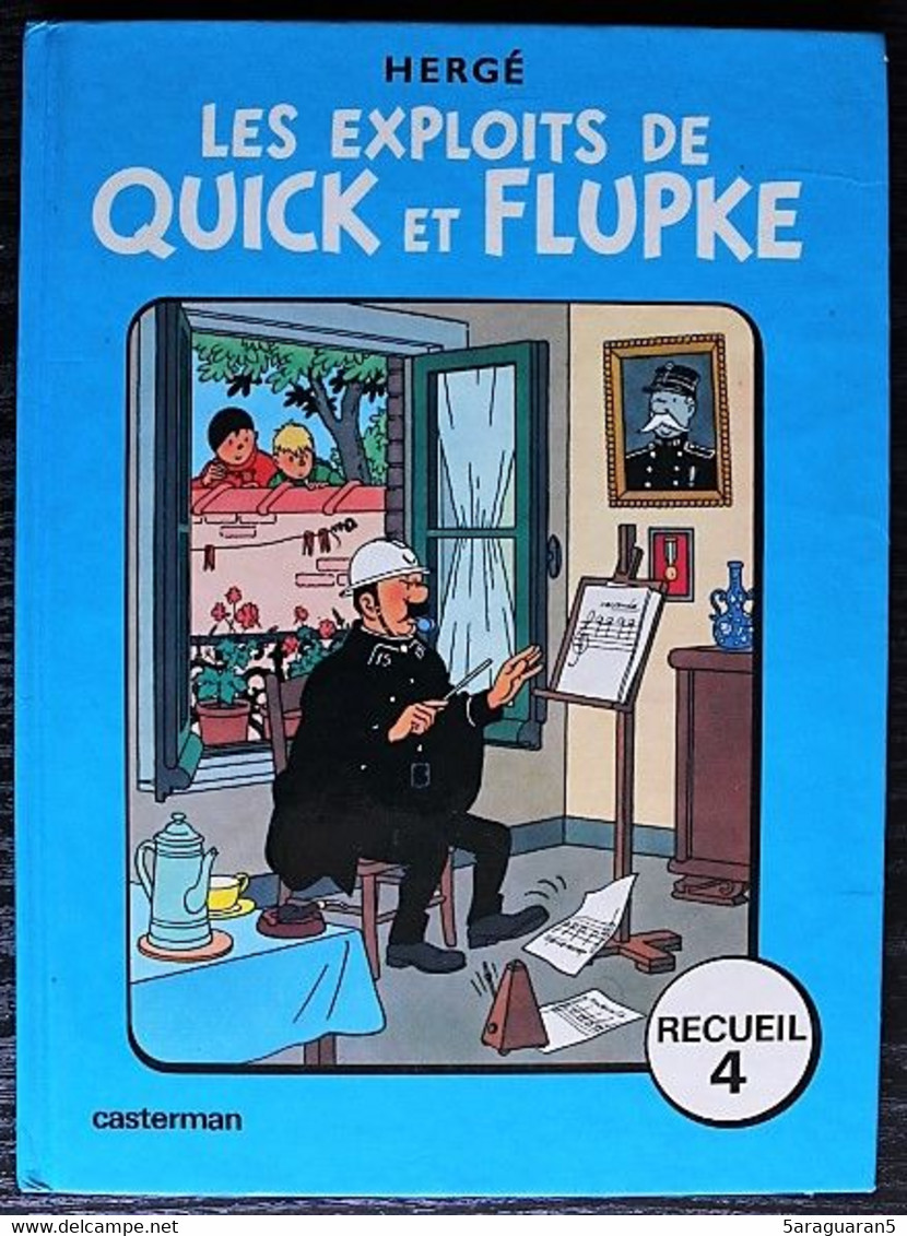 BD QUICK ET FLUPKE - Recueil 4 - 1976 - Quick Et Flupke