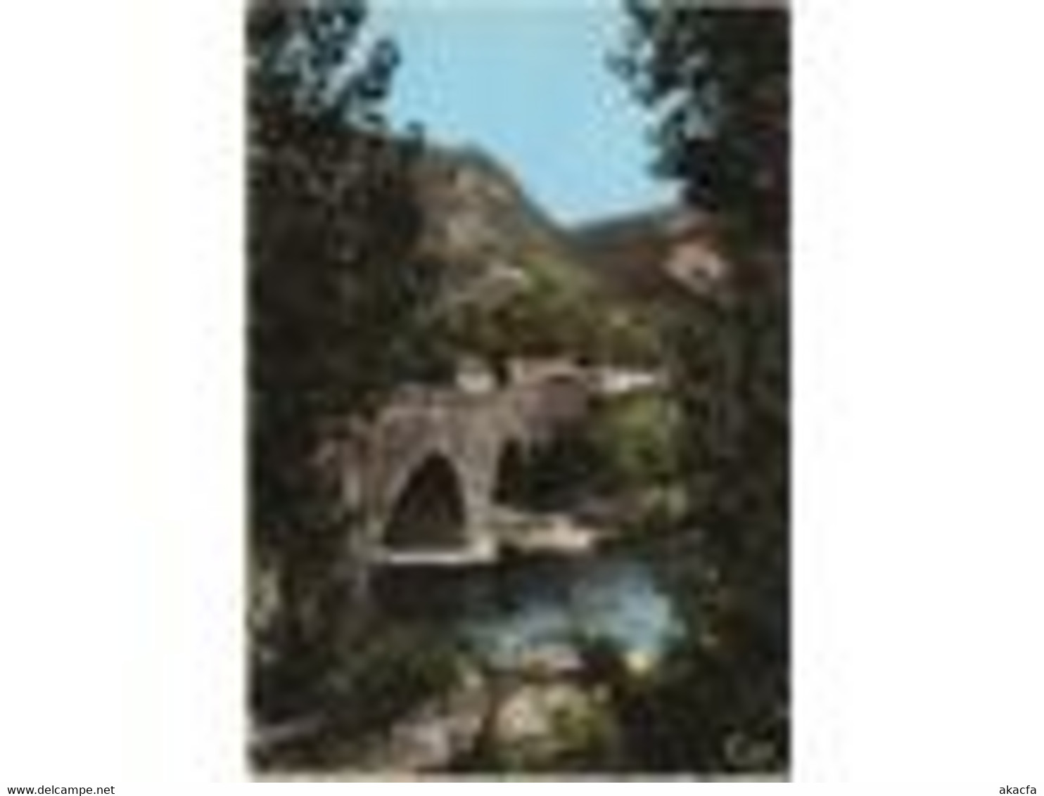 CPM AK Chanac Le Pont Vieux S Le Lot FRANCE (1173300) - Chanac