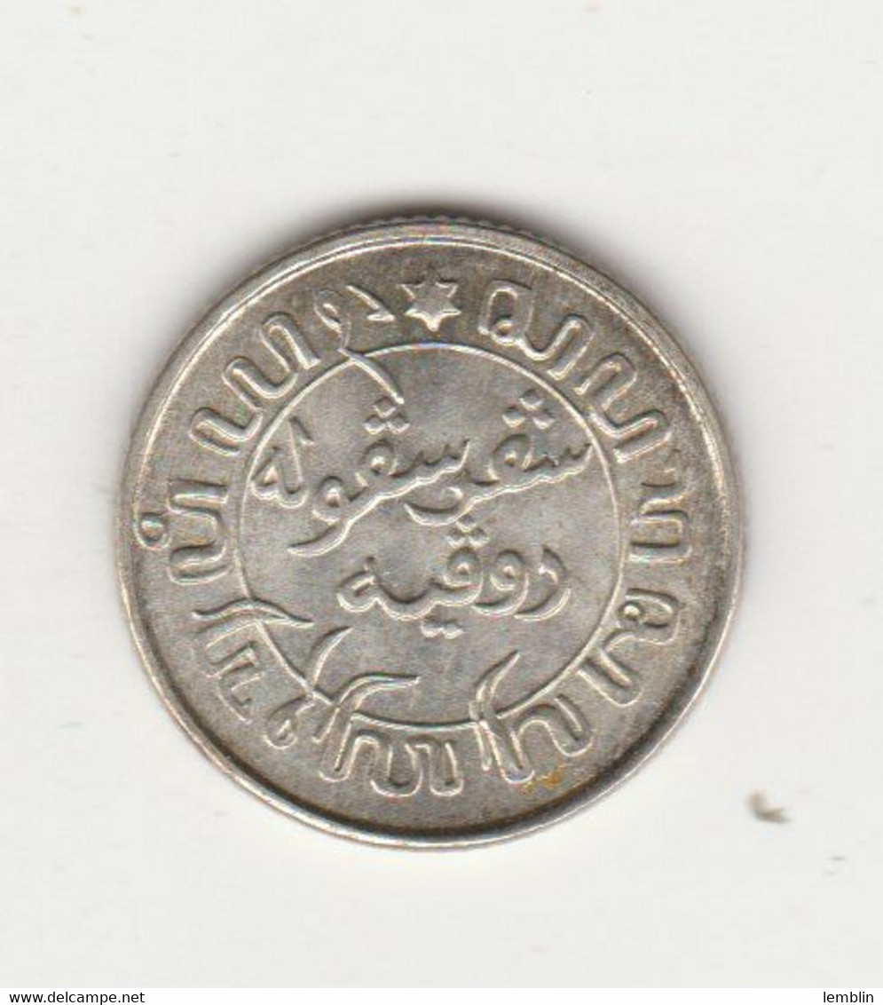 INDES NEERLANDAISES - 1/10 FLORIN 1942 ARGENT - Indonesia