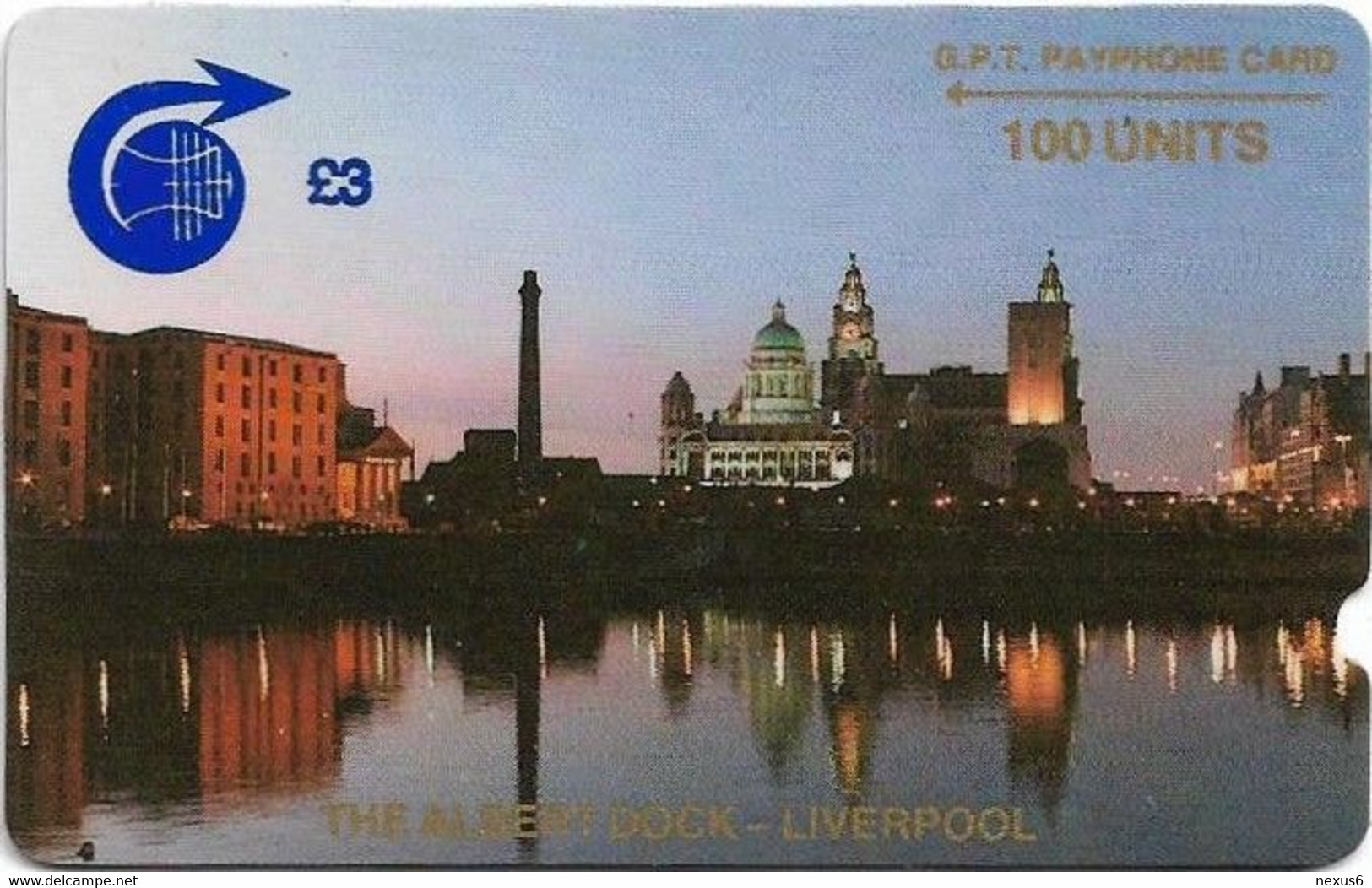 St. Helena - C&W - Albert Dock Trial - No CN. - 1989, 3£, Specimen - Sainte-Hélène