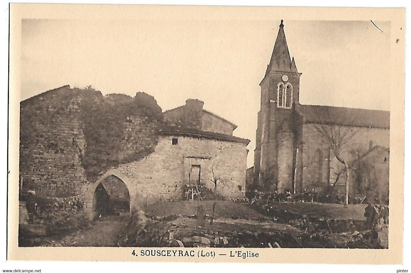 SOUSCEYRAC - L'Eglise - Sousceyrac