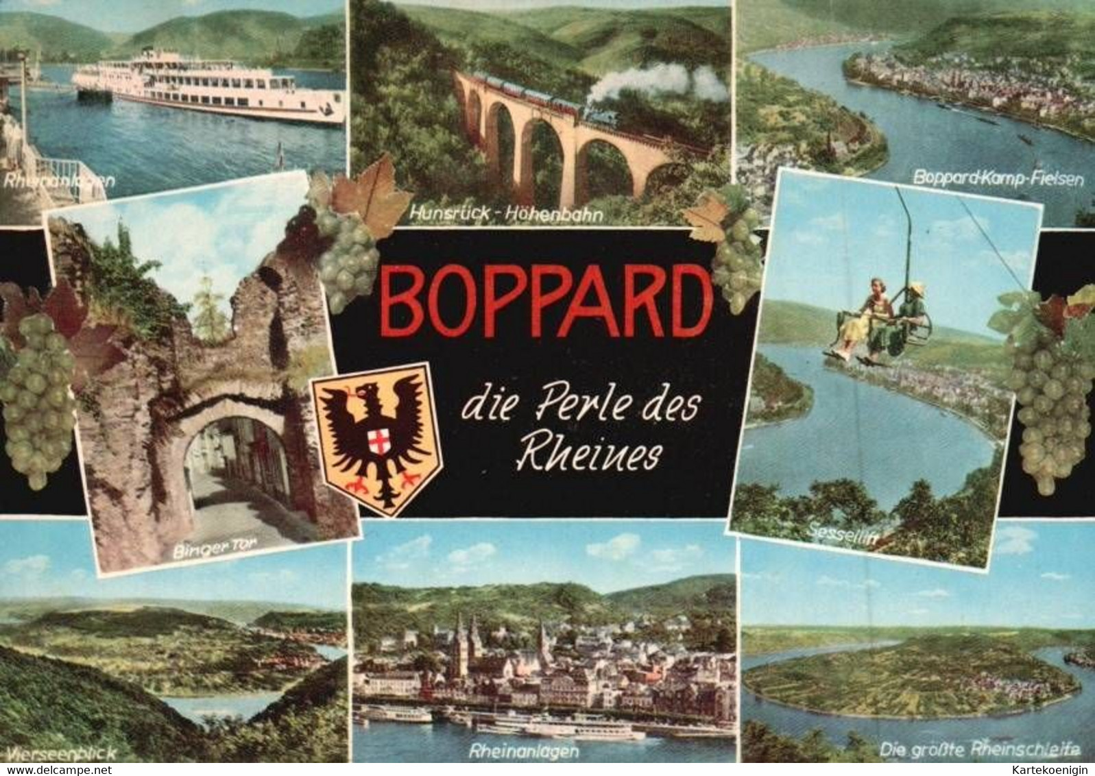 AK - Boppard , Die Perle Des Rheines - Rhein-Hunsrueck-Kreis