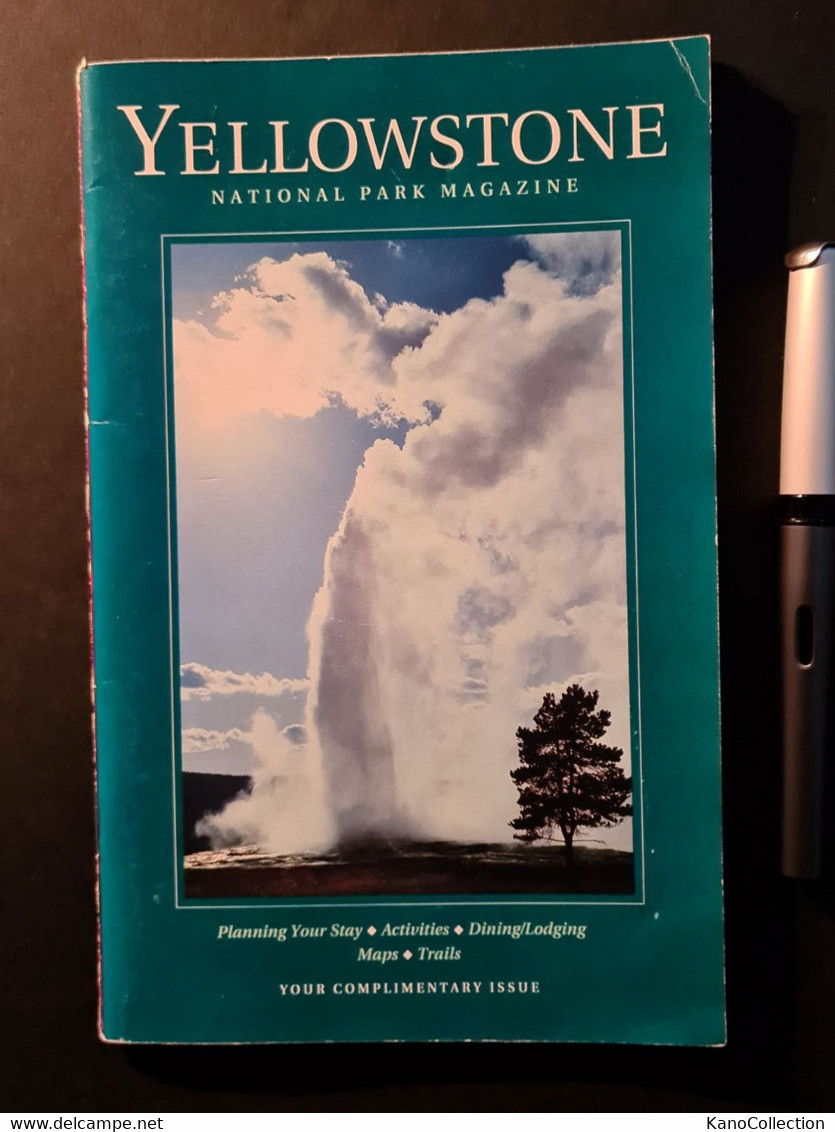 Yellowstone National Park Magazine 1990, 88 Seiten - Amerika