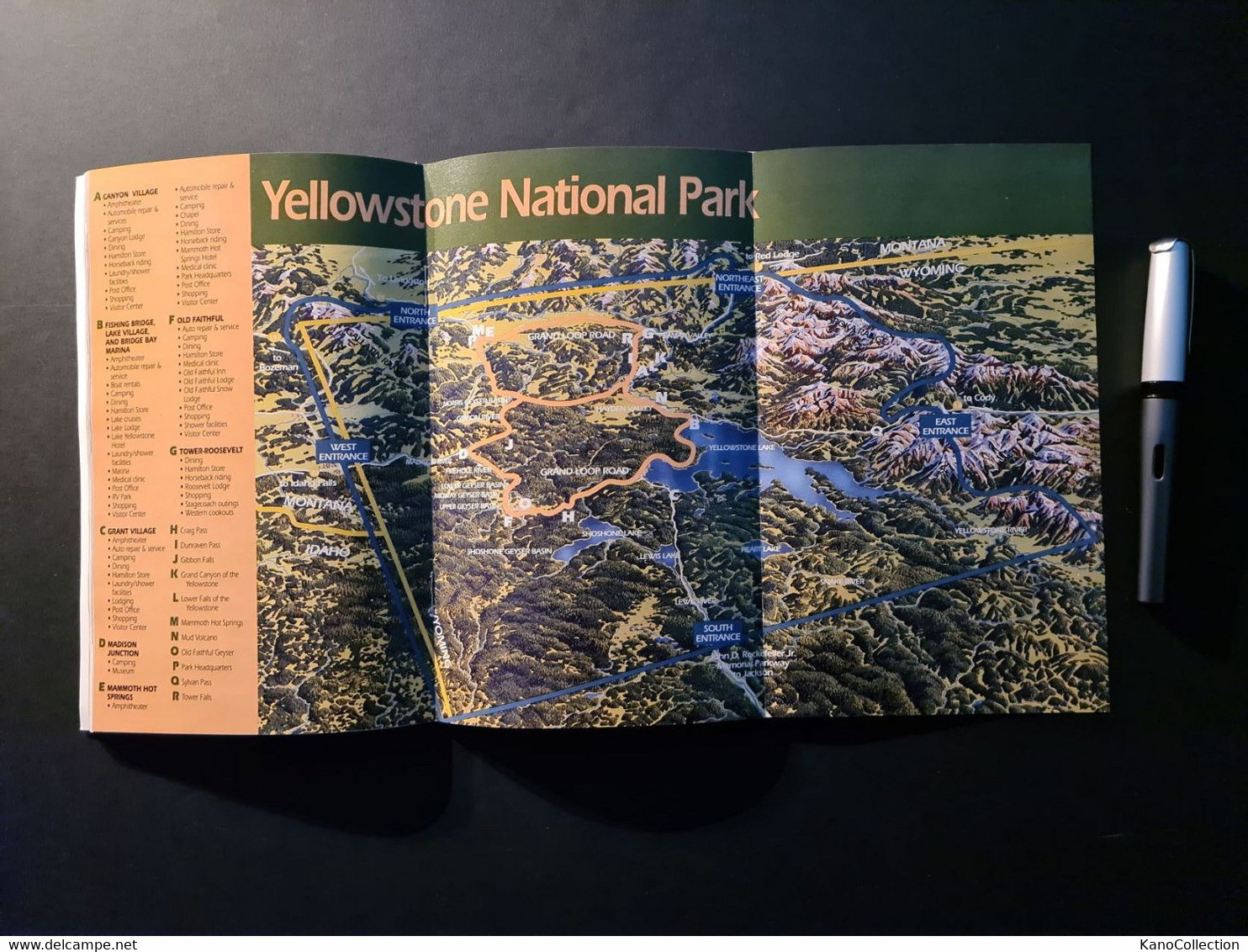 Yellowstone National Park Magazine 1990, 88 Seiten - Amérique