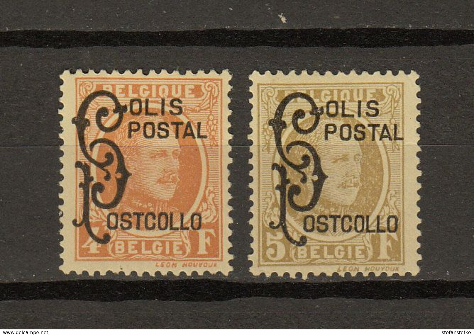 Belgie - Belgique Ocb Nr :  TR168 - TR169 * MH  (zie  Scan) Petit Aminci Sur 169 - Nuevos