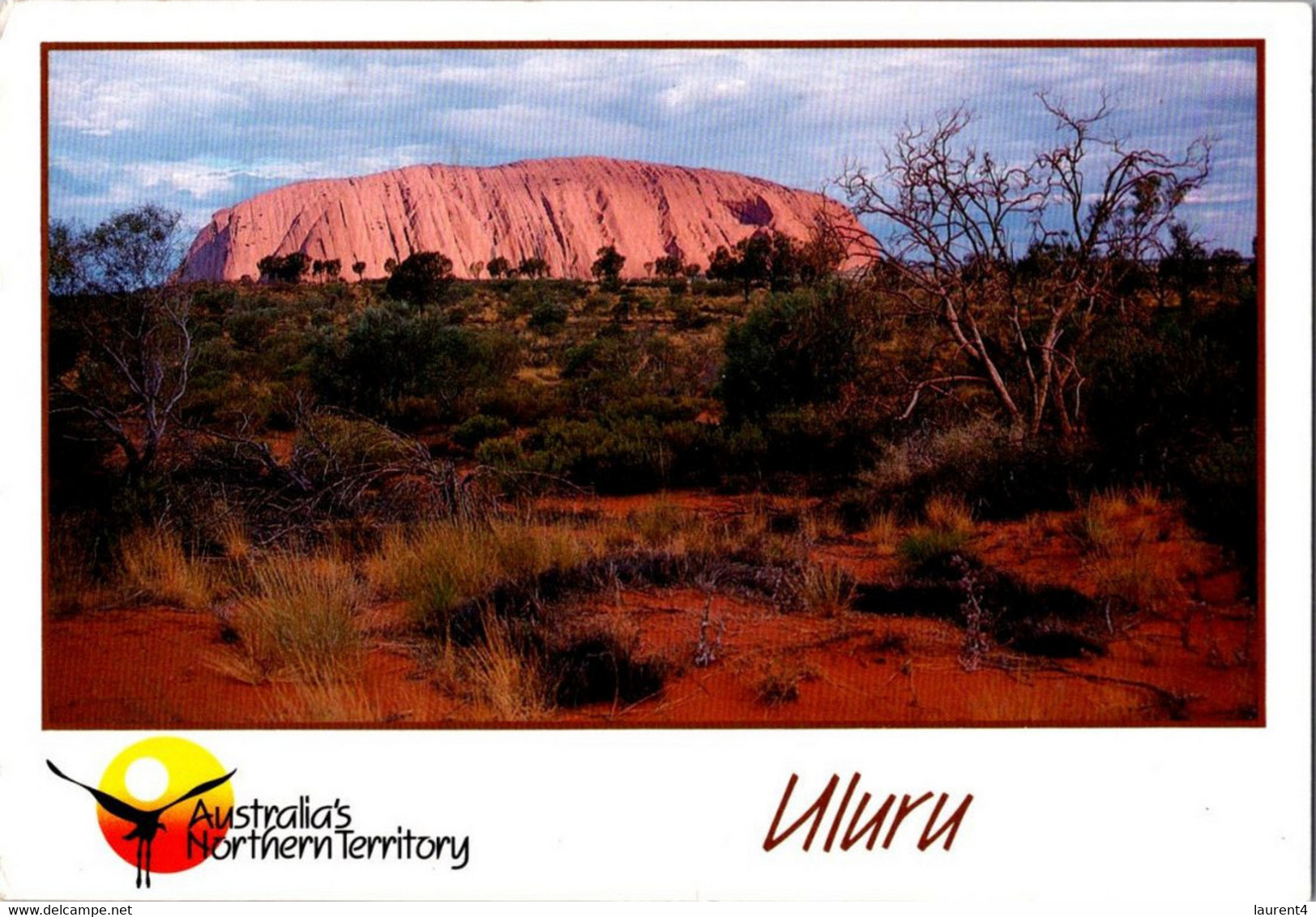 QQ 21) Australia - NT (posted With Living Togerther Stamp) Uluru - Uluru & The Olgas