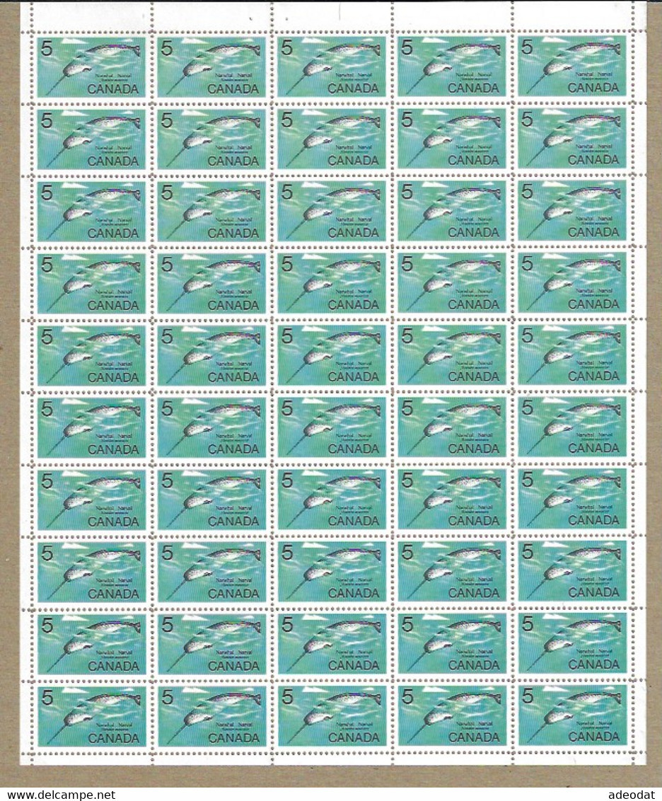 CANADA 1968 SCOTT 480 MNH SHEETS OF 50 - Full Sheets & Multiples