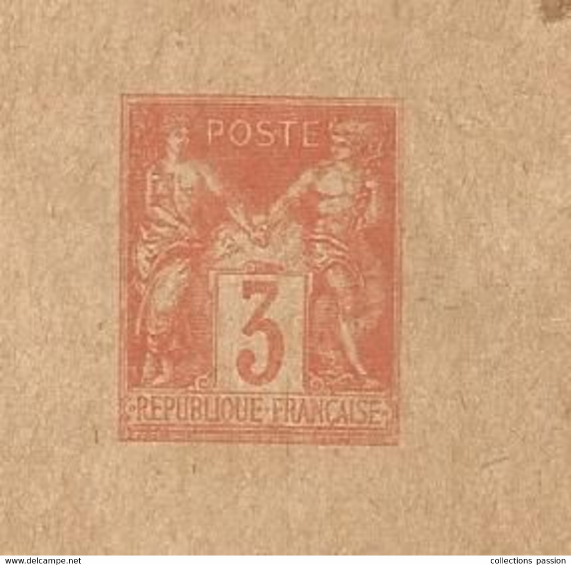 Bandes Pour Journeaux, Entier Postal  , Neuf , 3c Sage, 2 Scans - Streifbänder