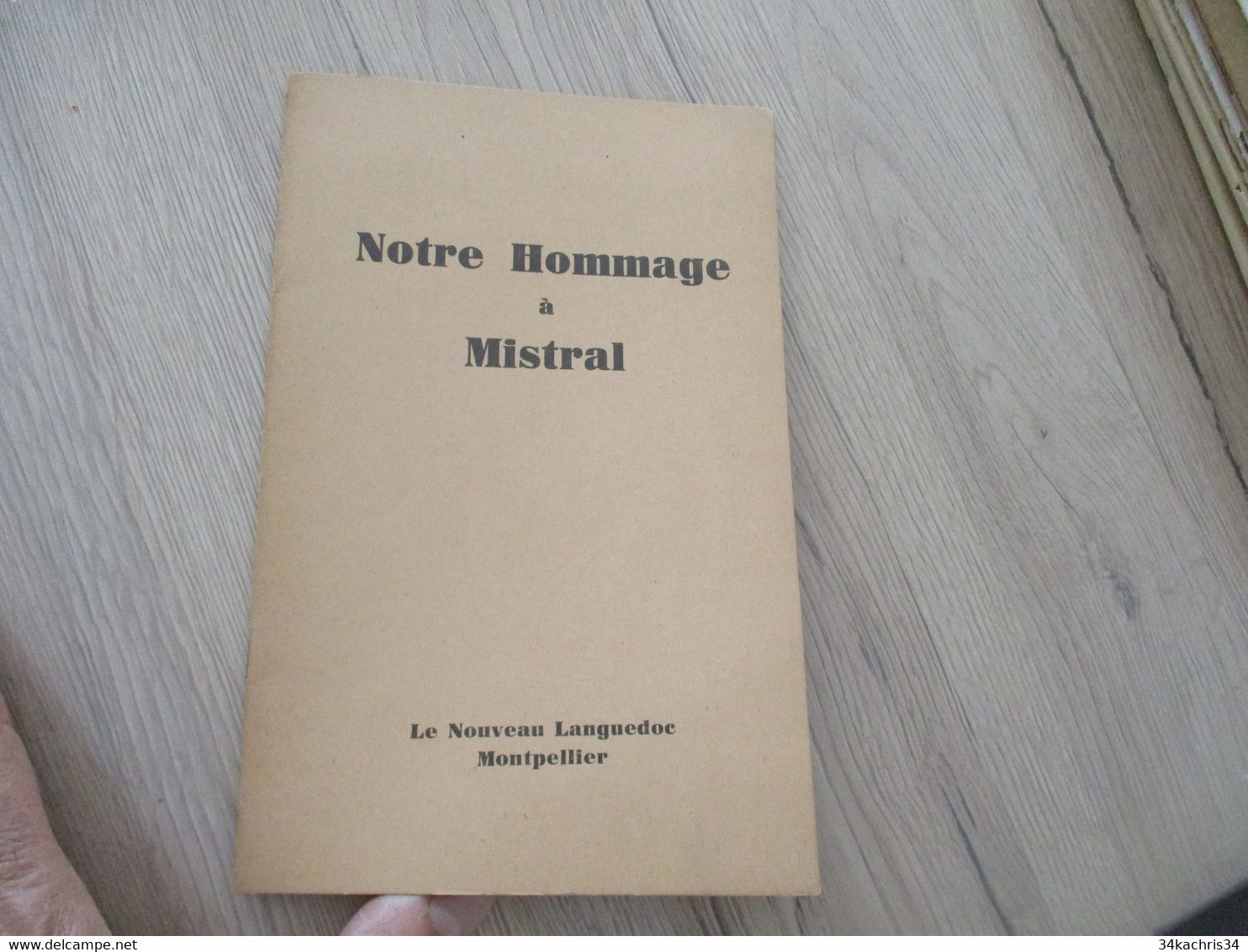 Provençal Félibrige  Mistral J.Lesaffre R.Barthe Envois Autographes Des 2 Sur Discours Prononcé Paris Pour Mistral 1930 - Poesie