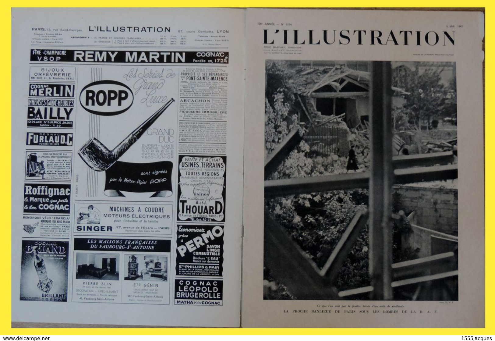 L'ILLUSTRATION N° 5174 / 09-05-1942 PHILIPPINES R.A.F. NOUVELLE-CALÉDONIE NICKEL AVIATEURS NAUFRAGÉS MASSENET CHATENAY - L'Illustration