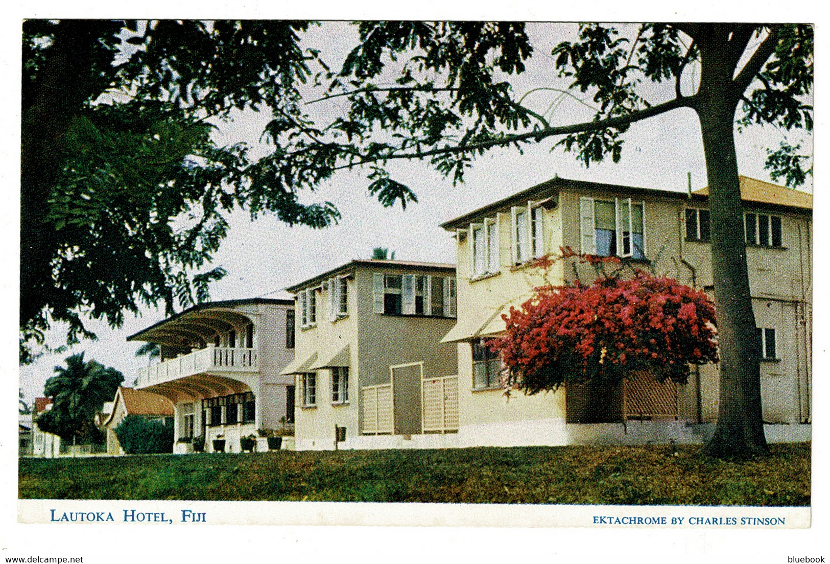 Ref 1498 - Stinson Postcard - Lautoka Hotel Fiji - Pacific Islands - Fiji
