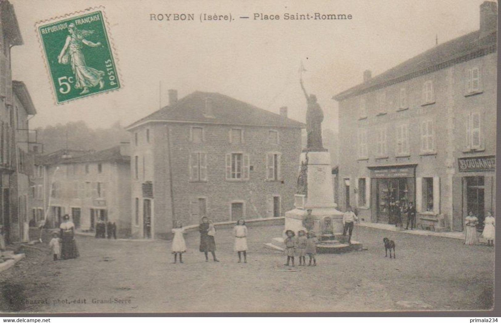 ROYBON - PLACE SAINT ROMME - Roybon