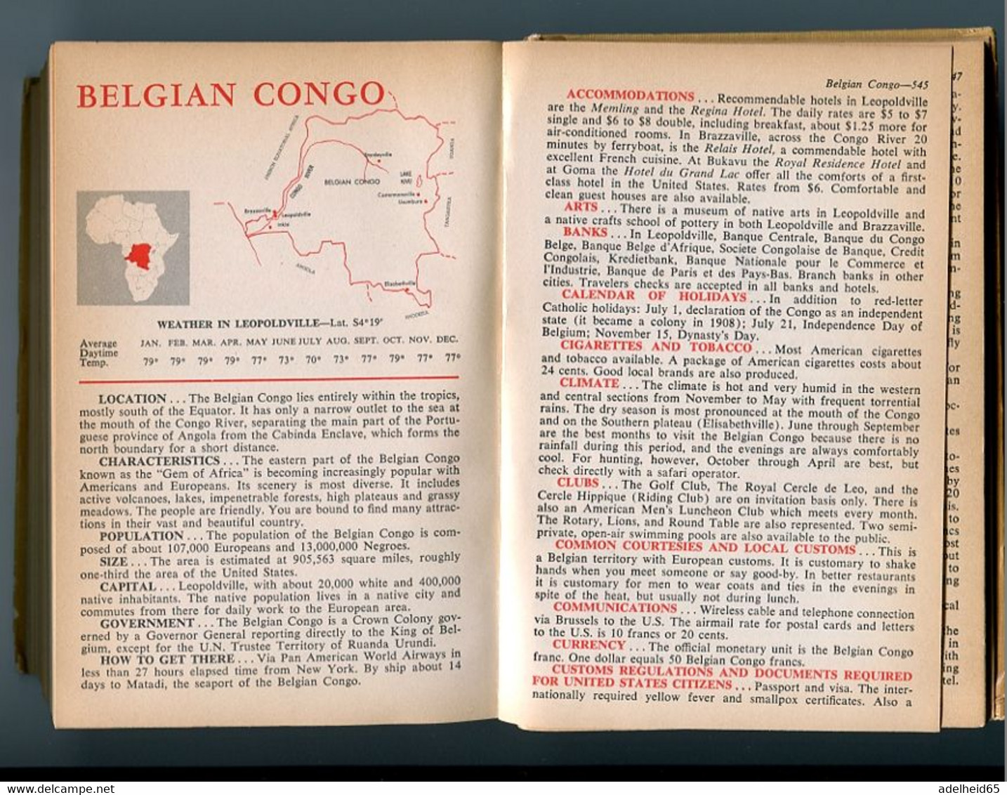 Panam Pan American World Guide 1959-1960 - Sonstige & Ohne Zuordnung