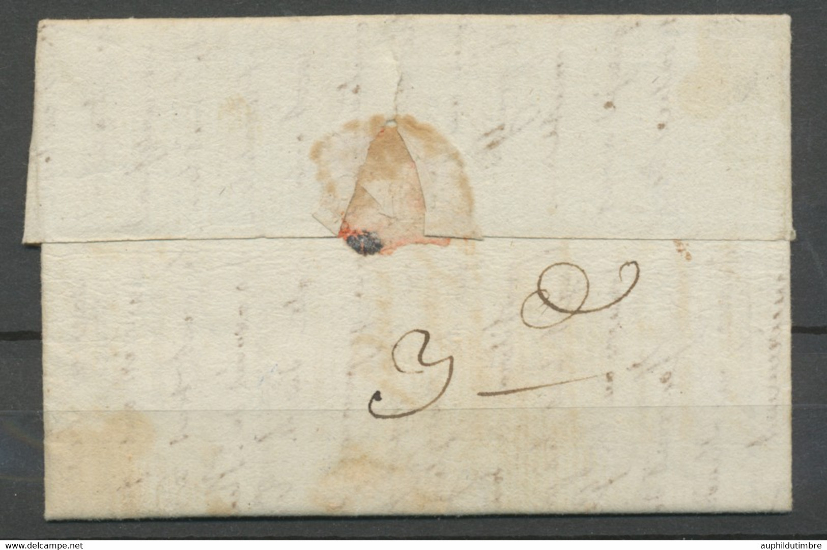 1802 Lettre Du 4 Ventôse AN 10 Avec Marque 24x9 P78P GRASSE VAR H3100 - 1801-1848: Precursors XIX