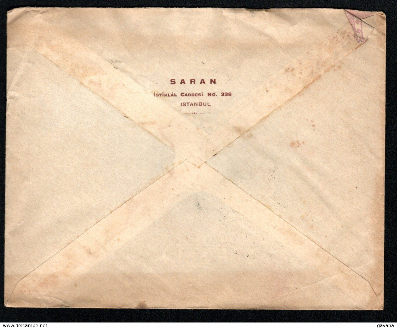 TURQUIE - Lettre De BEYOGLU ISTANBUL Pour Paris 1938 - Briefe U. Dokumente