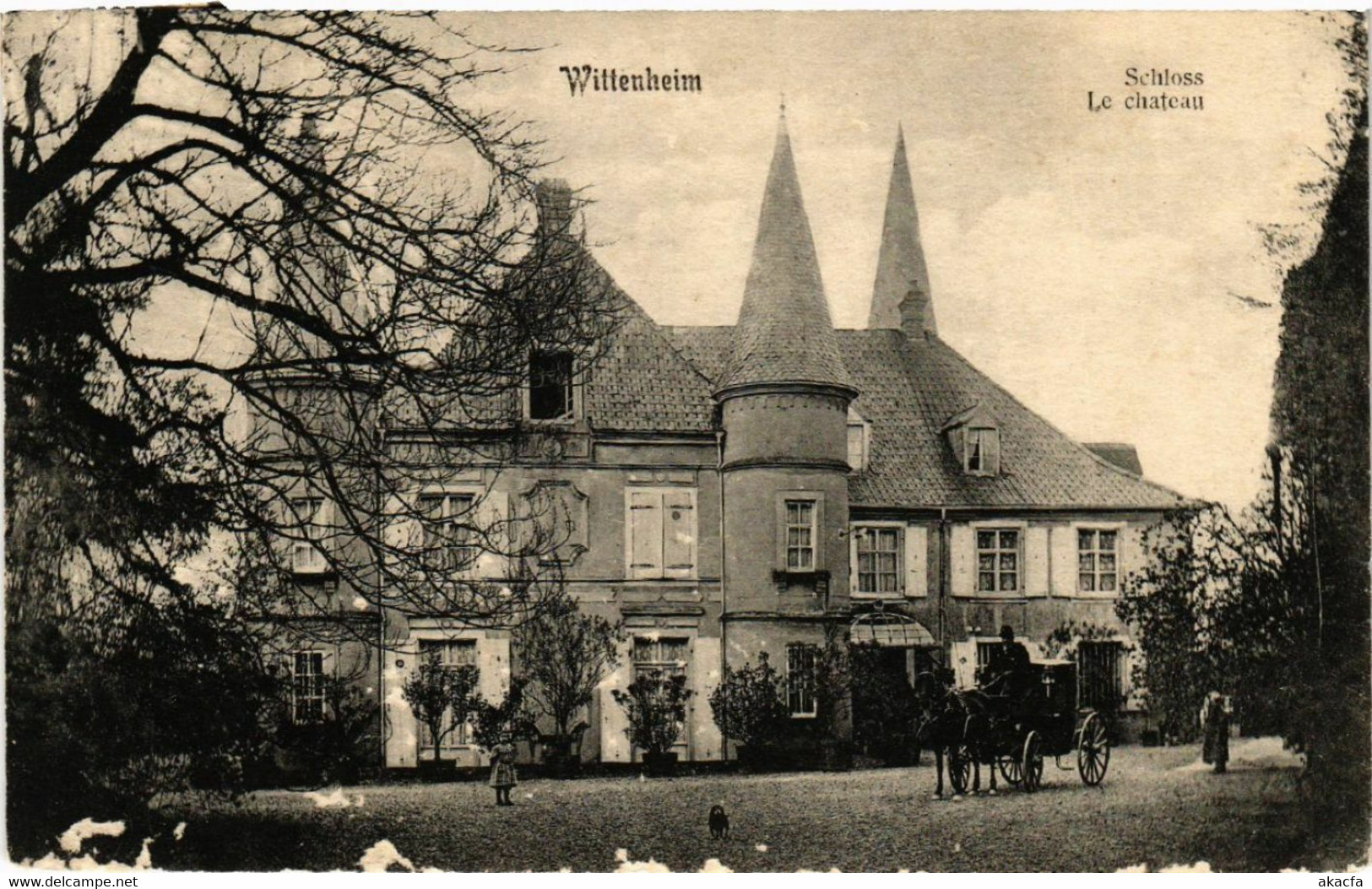CPA AK Wittenheim - Schloss - Le Chateau (388351) - Wittenheim