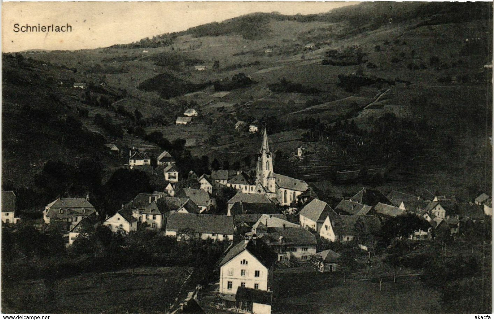 CPA AK SCHNIERLACH - LAPOUTROIE - Panorama (389763) - Lapoutroie