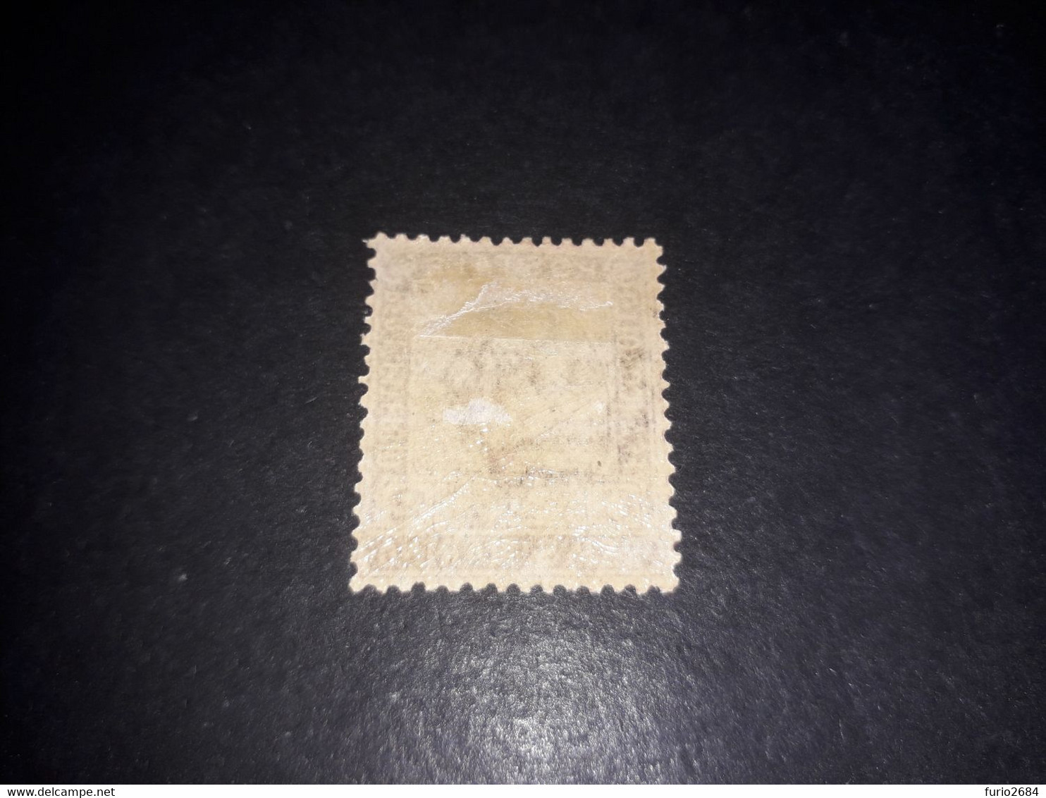 01AL10 REPUB. DI SAN MARINO 1922 STATUA LIBERTA' FEBB.-AGOSTO VALIDO SOLO PER SERVIZIO INTERNO 2 CENT. "XO" - Used Stamps