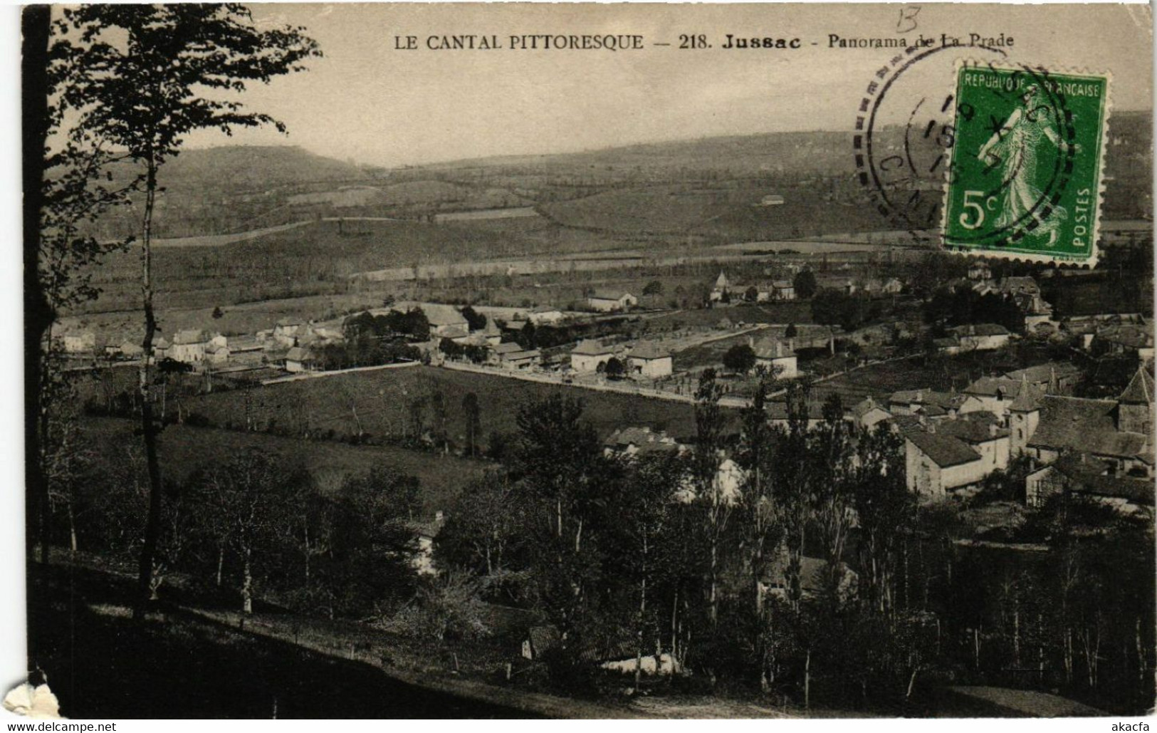 CPA Jussac - Panorama De La Prade (389998) - Jussac