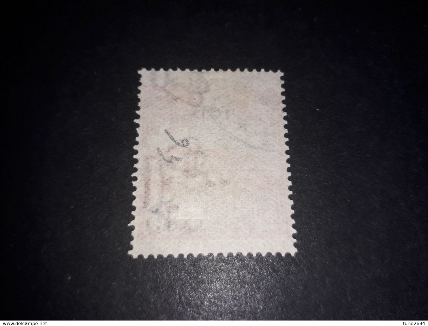 01AL10 REPUB. DI SAN MARINO 1905 FRANCOBOLLO SOPRASTAMPATO 1905 E NUOVO VALORE "XO" - Used Stamps