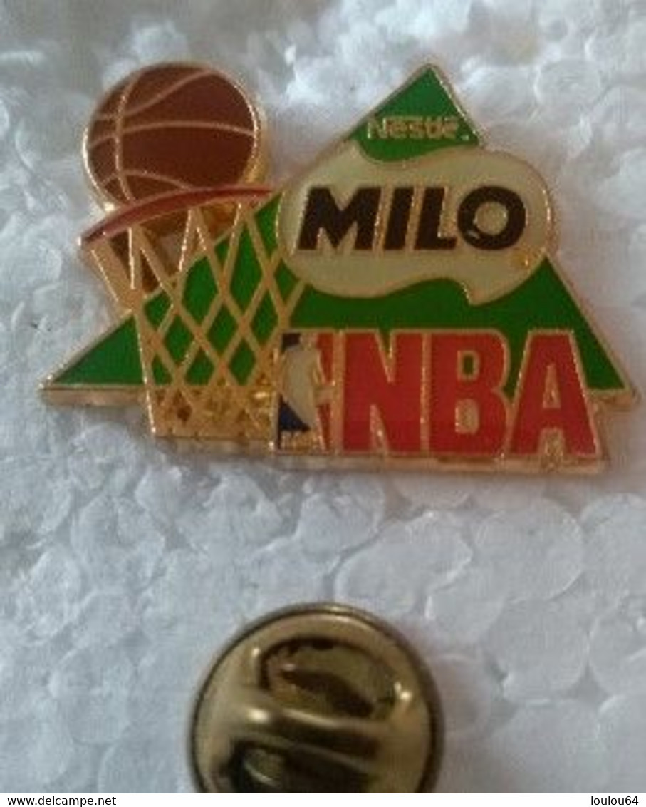 Pin's - Sports - Basketball -  USA NBA - NESTLE - GLACE MILO - - Basketball
