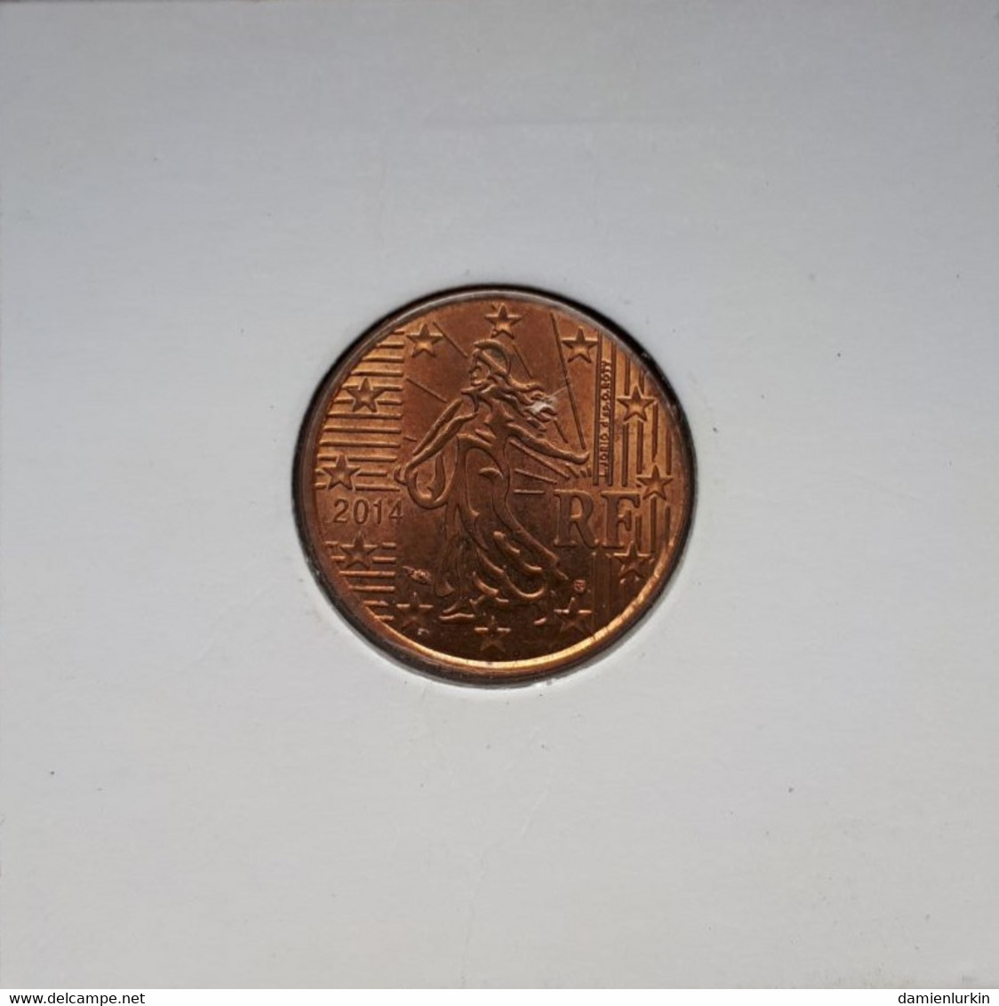 --PROMO 300€-- FRANCE EXCEPTIONNELLE 10 EURO CENT 2014 FRAPPEE SUR FLAN CUIVRE NON METALLIQUE !!!!! --LIRE DESCRIPTIF-- - Variëteiten En Curiosa