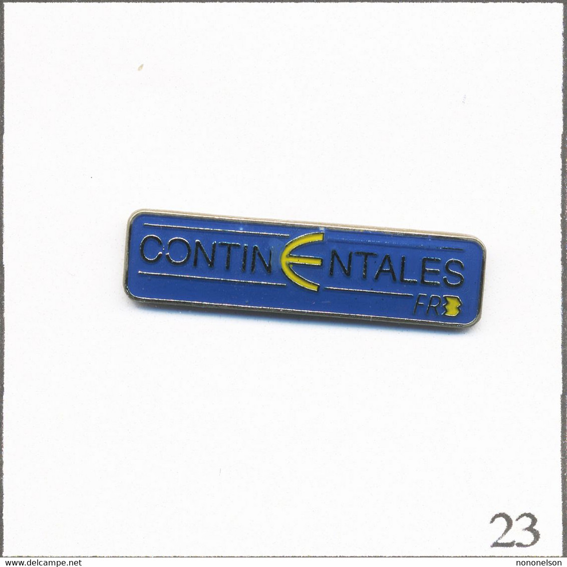 Pin's Média - Télévision / FR3 - Emission “Continentales“. Non Estampillé. Epoxy. T837-23 - Médias