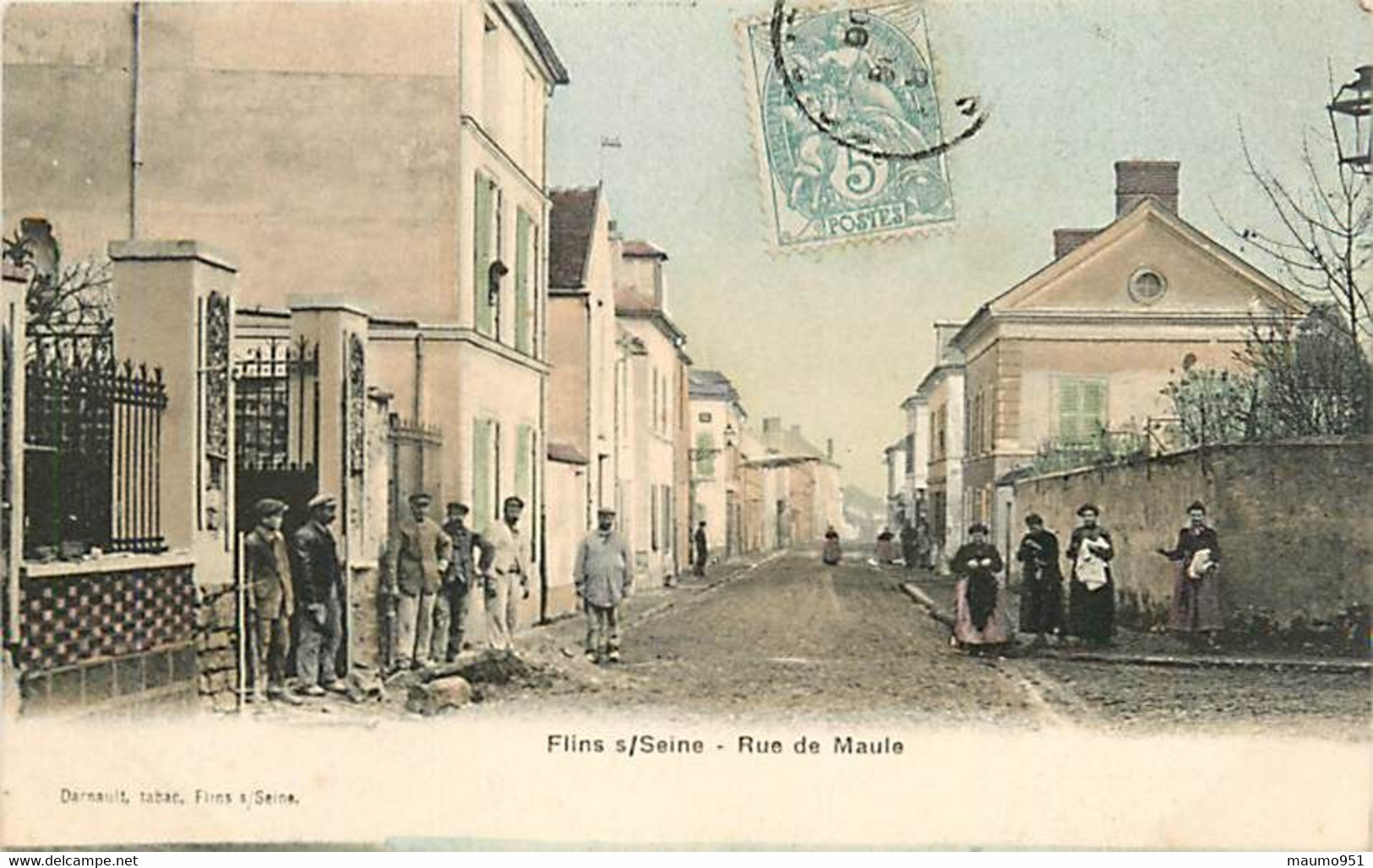 78 FLINS - RUE DE MAULE - Flins Sur Seine