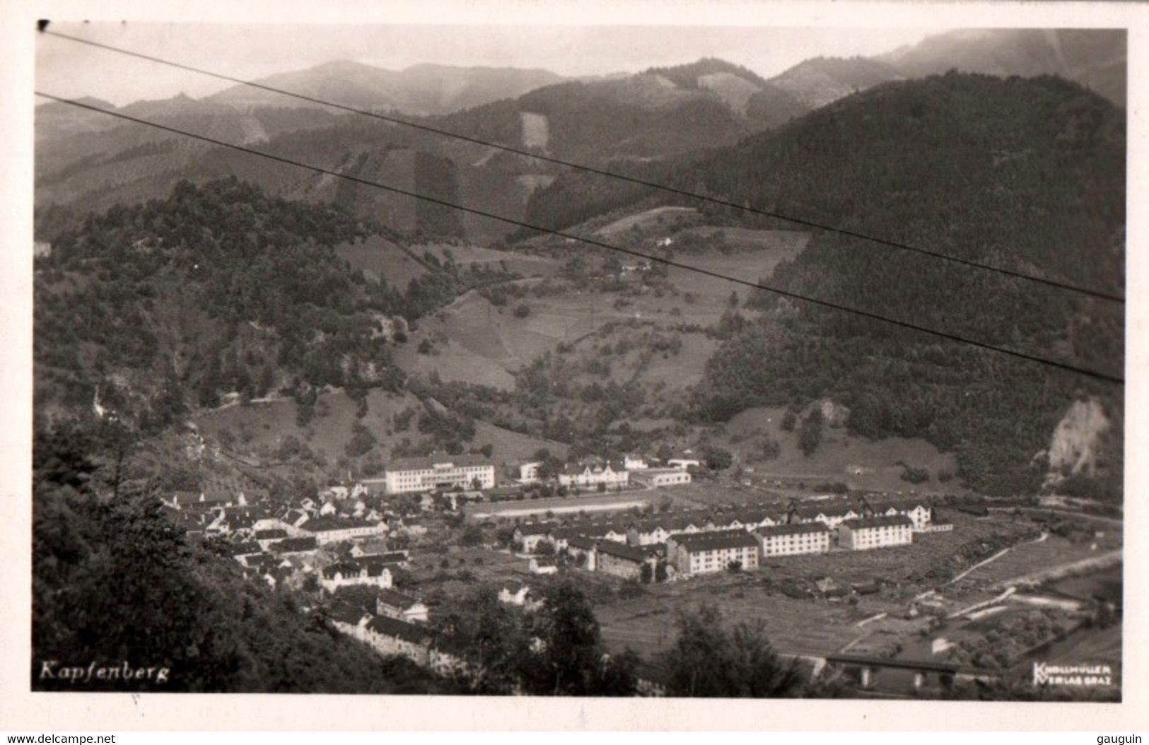 CPA - KAPFENBERG - Vues Panoramiques ... Lot 3 CP - Edition F.Knollmüller - Kapfenberg