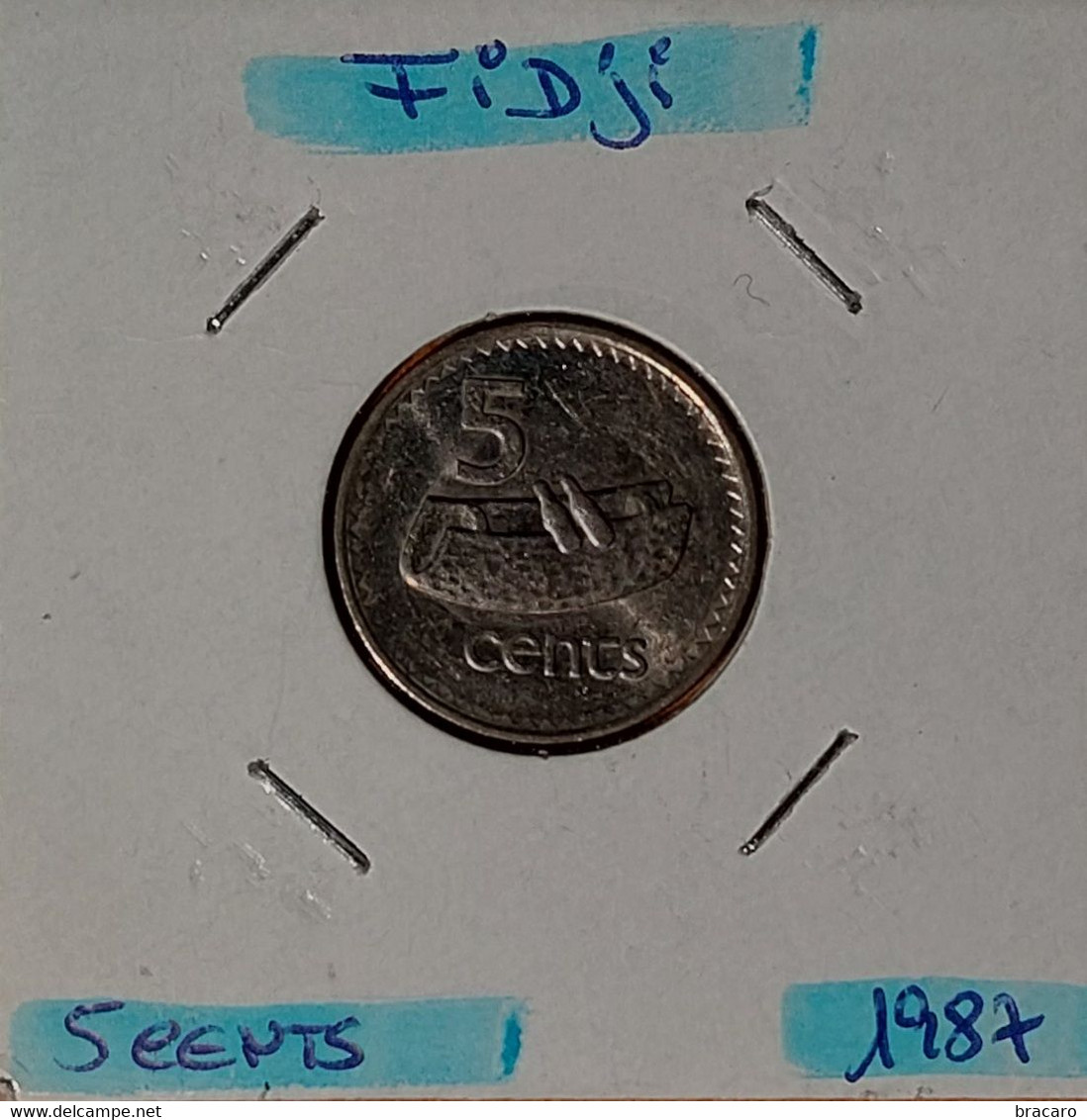 OCEANIA (PAPUA NEW GUINEA, FIJI, NEW CALEDONIA, SOLOMON ISLANDS) - 5 Coins (very Good Condition) - Autres – Océanie